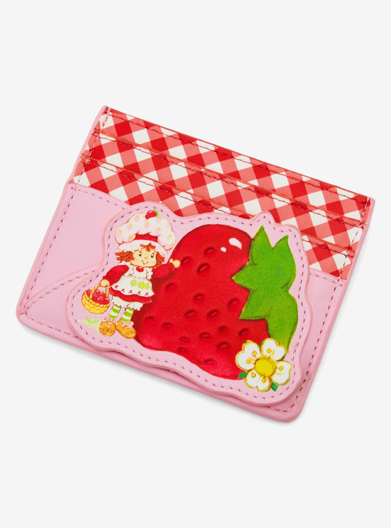 Strawberry Shortcake Gingham Cardholder - BoxLunch Exclusive, , alternate