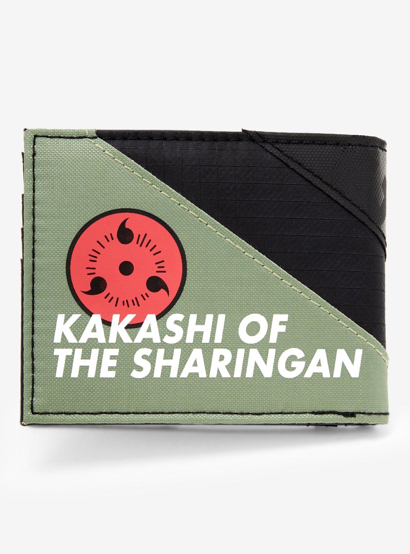 Naruto Shippuden Kakashi Hatake Symbol Bifold Wallet - BoxLunch Exclusive, , hi-res