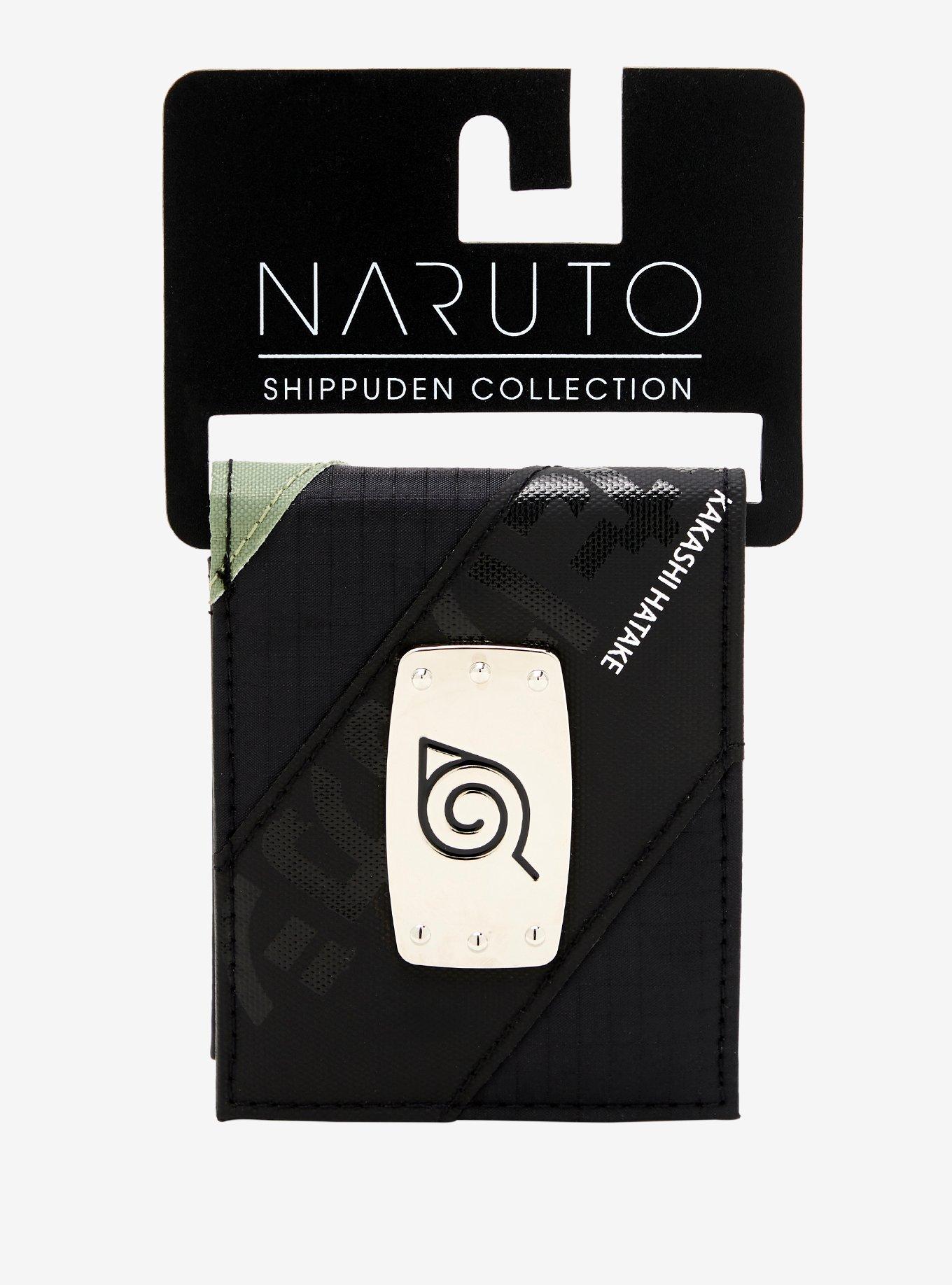 Naruto Shippuden Kakashi Hatake Symbol Bifold Wallet - BoxLunch Exclusive, , alternate