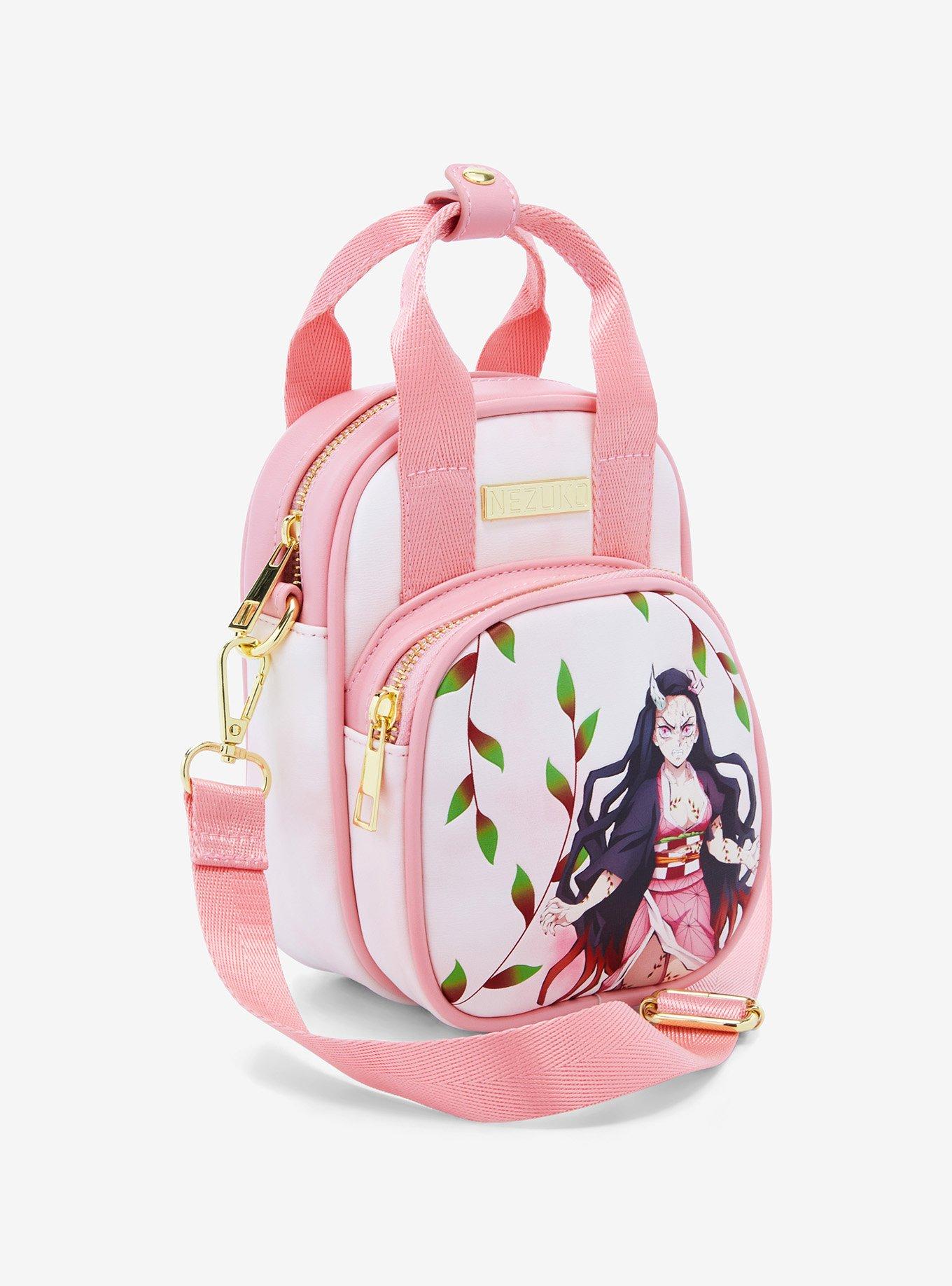 Demon Slayer: Kimetsu no Yaiba Nezuko Crossbody Bag — BoxLunch Exclusive