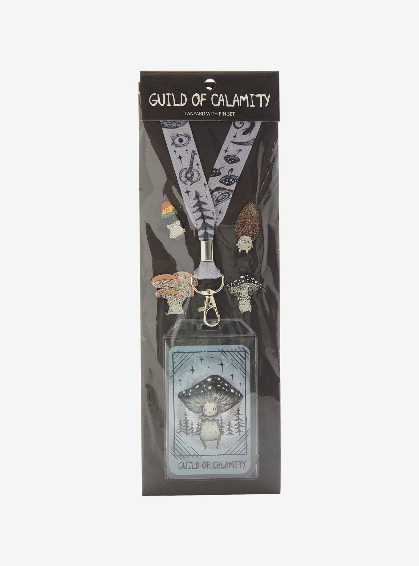 Guild Of Calamity Mushroom Creature Pin Collector Lanyard Set, , alternate