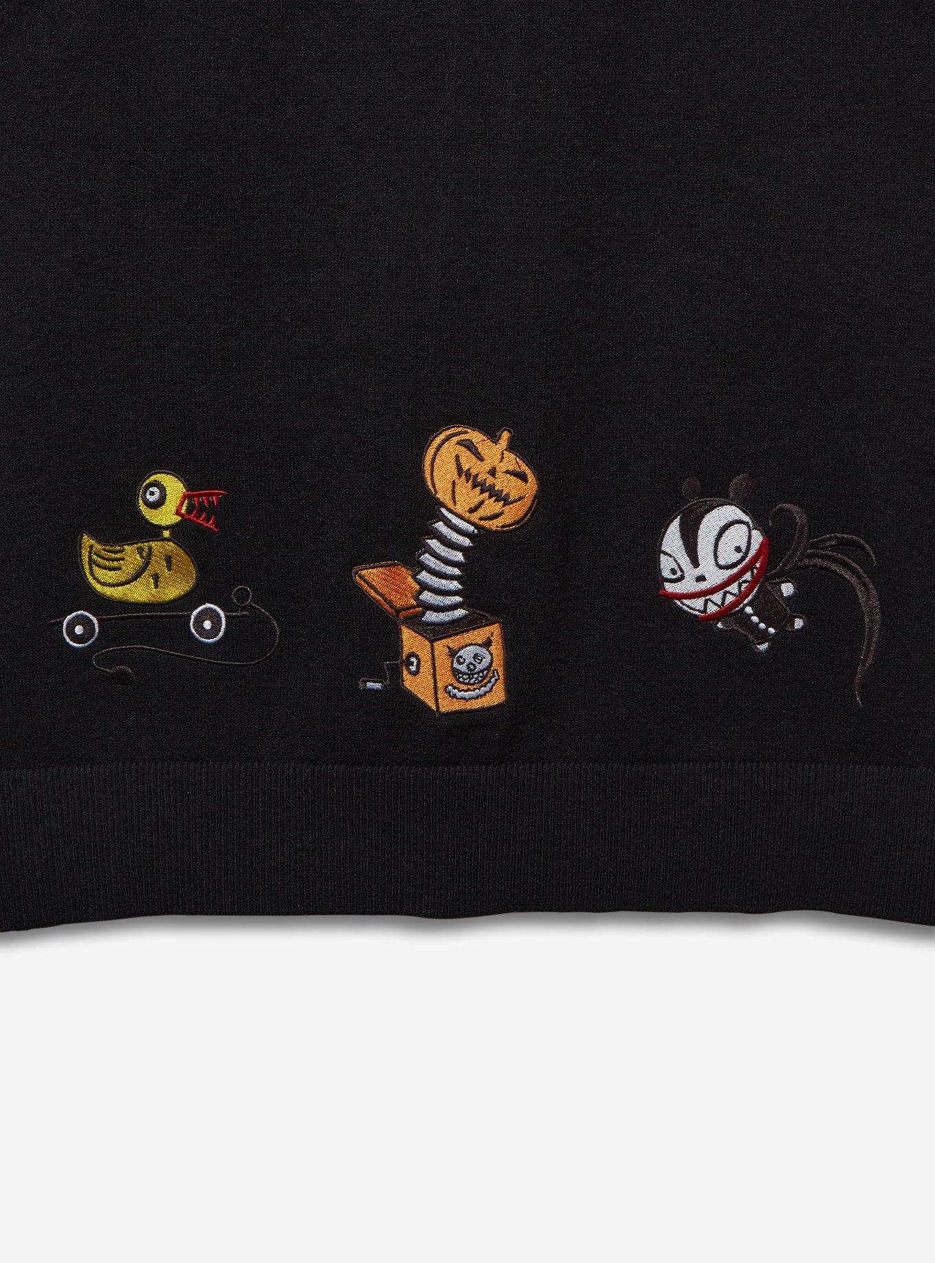 Disney The Nightmare Before Christmas Lock, Shock, and Barrel Vest &mdash; BoxLunch Exclusive, BLACK, alternate