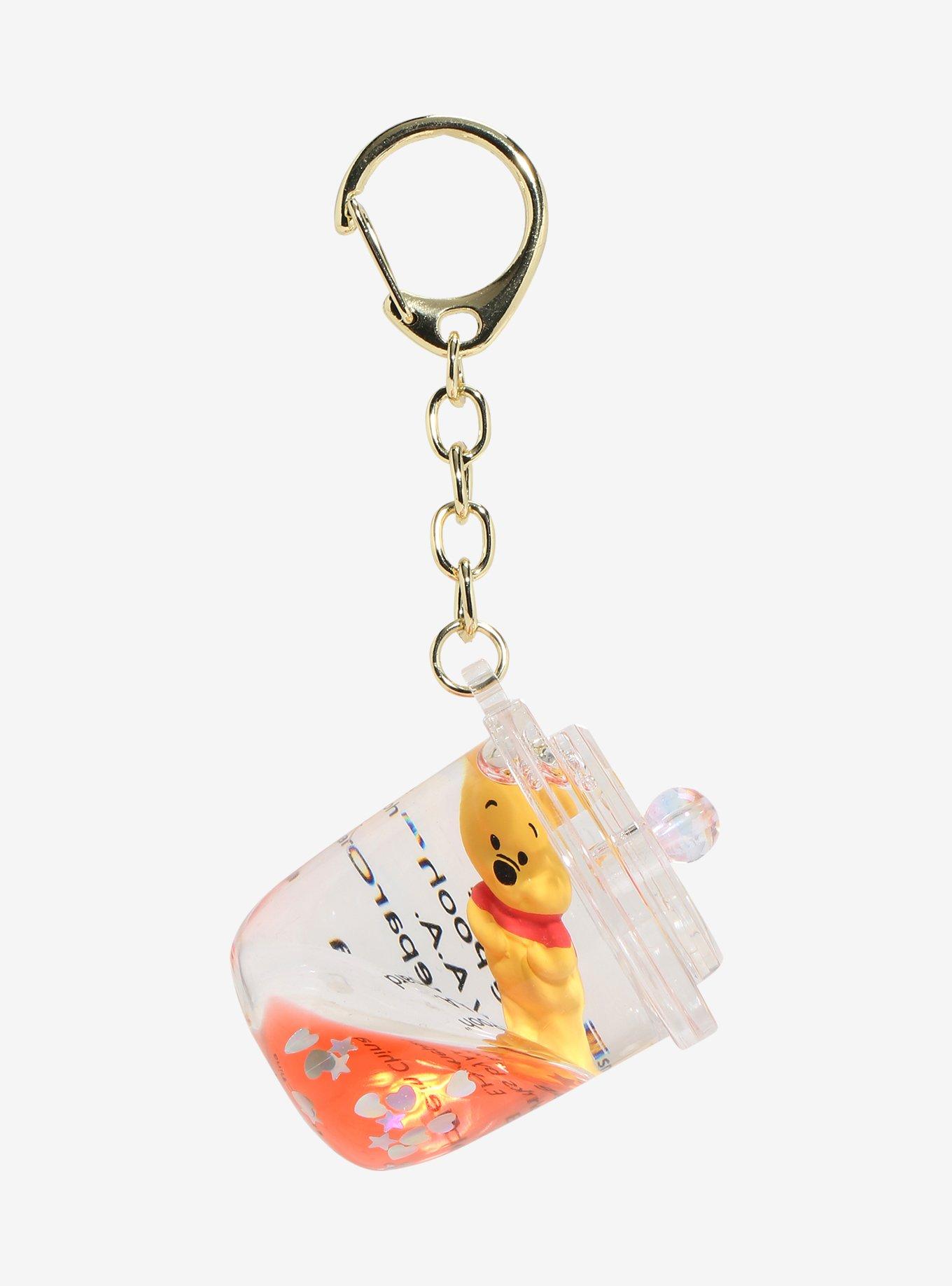 Disney Winnie The Pooh Liquid Key Chain, , hi-res