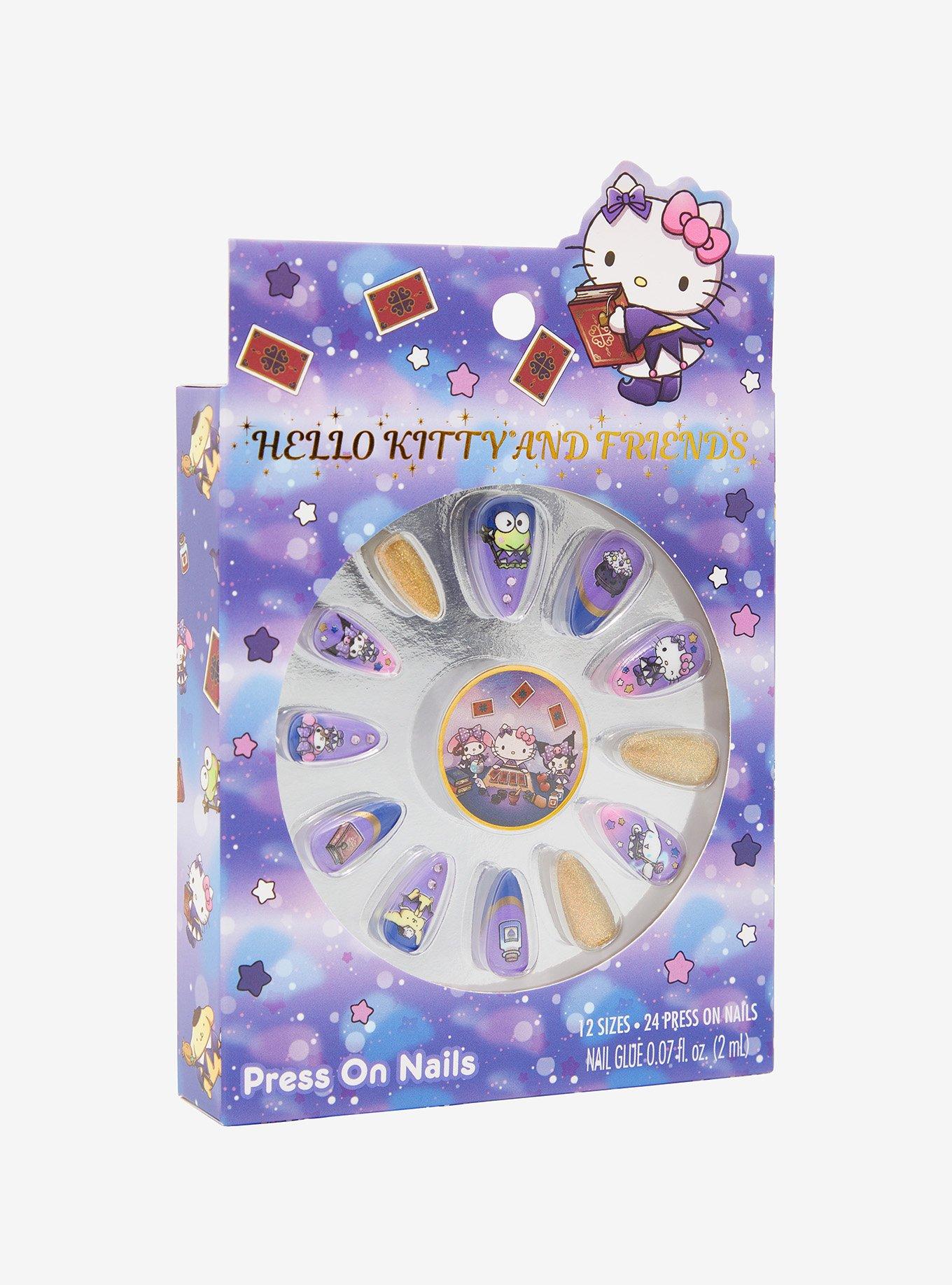 Hello Kitty And Friends Magic Card Faux Nail Set, , alternate