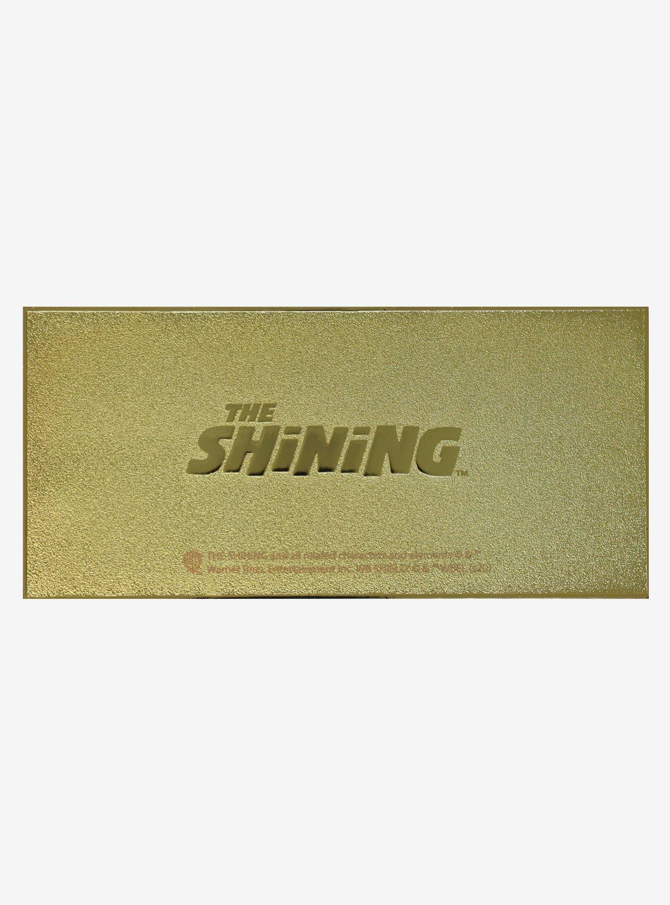 The Shining Overlook Hotel Ball 24k Gold Plated Ticket, , alternate