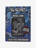 Yu-Gi-Oh! Blue Eyes Toon Dragon Metal Card, , alternate