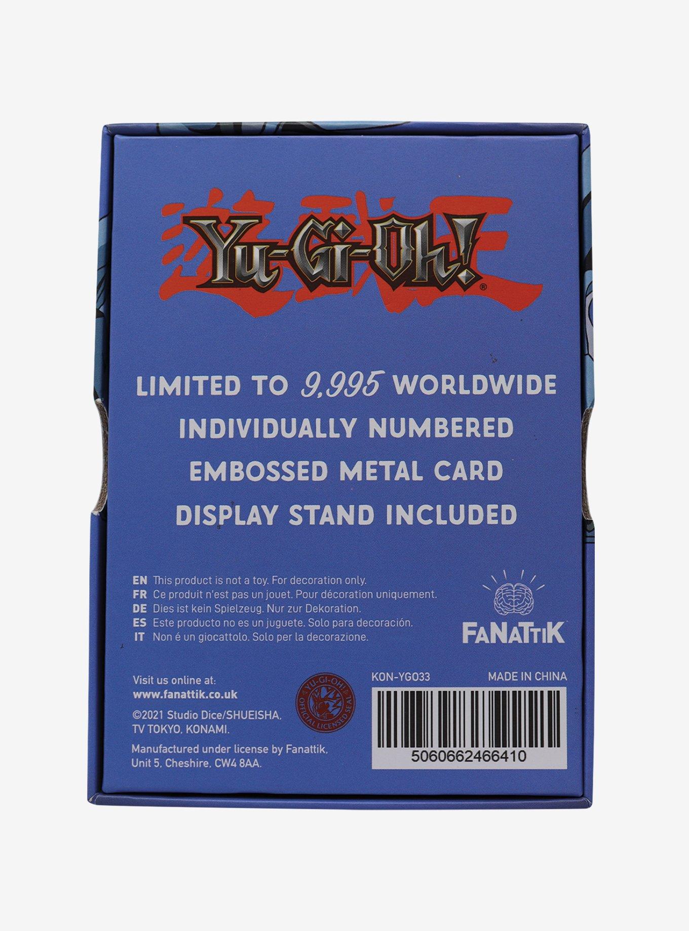 Yu-Gi-Oh! Blue Eyes Toon Dragon Metal Card, , alternate