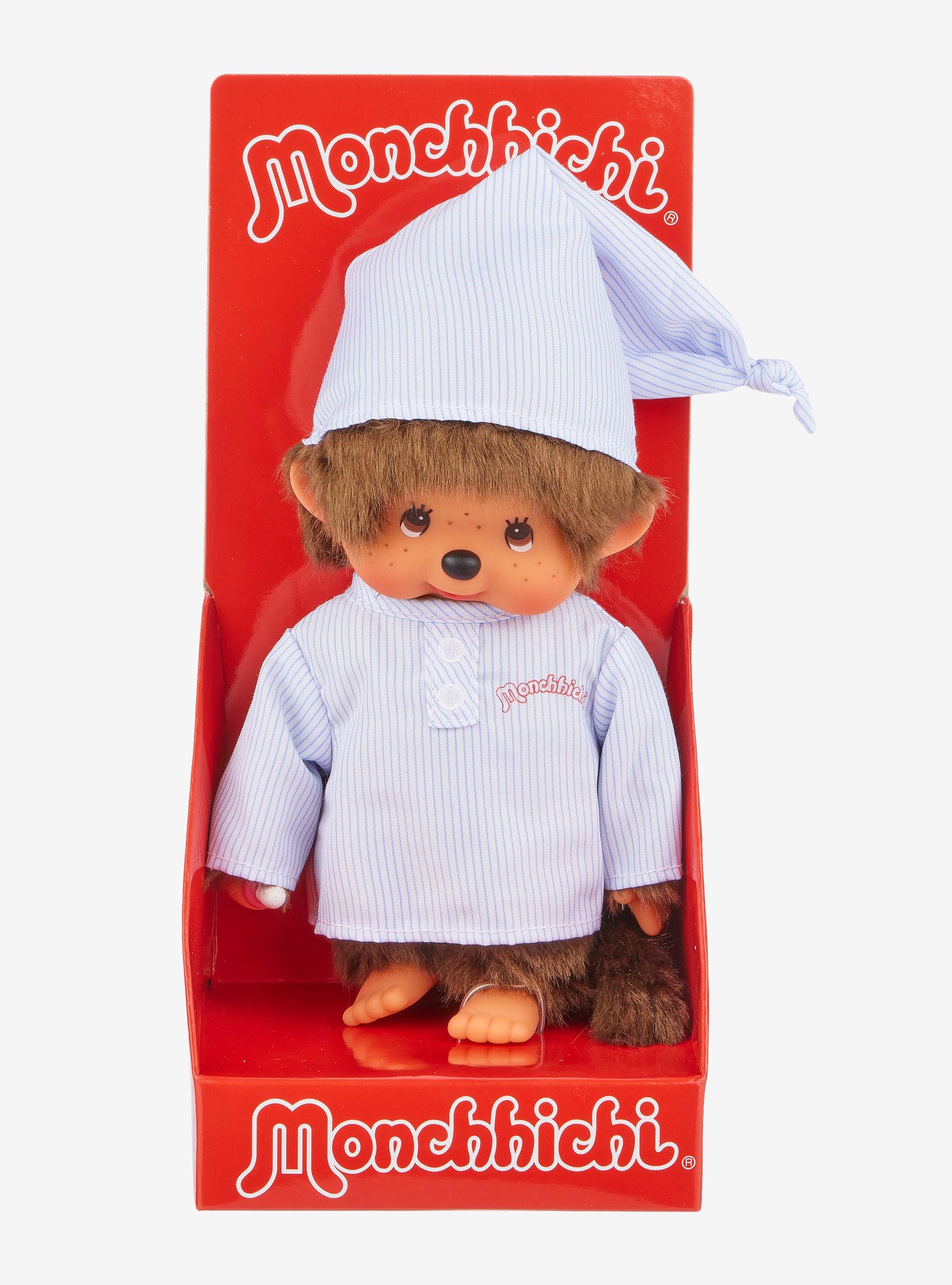 Monchhichi Pijama Boy Doll, , hi-res