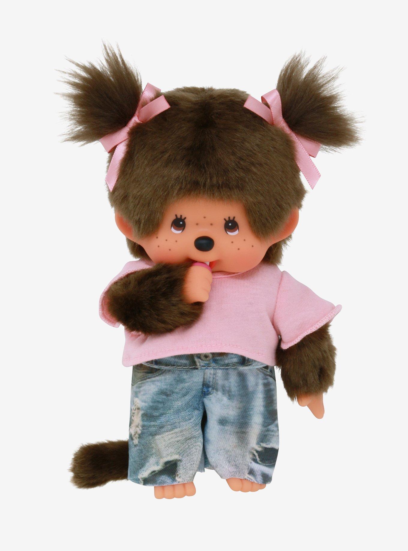 Monchhichi Street Fashion Girl Doll, , alternate