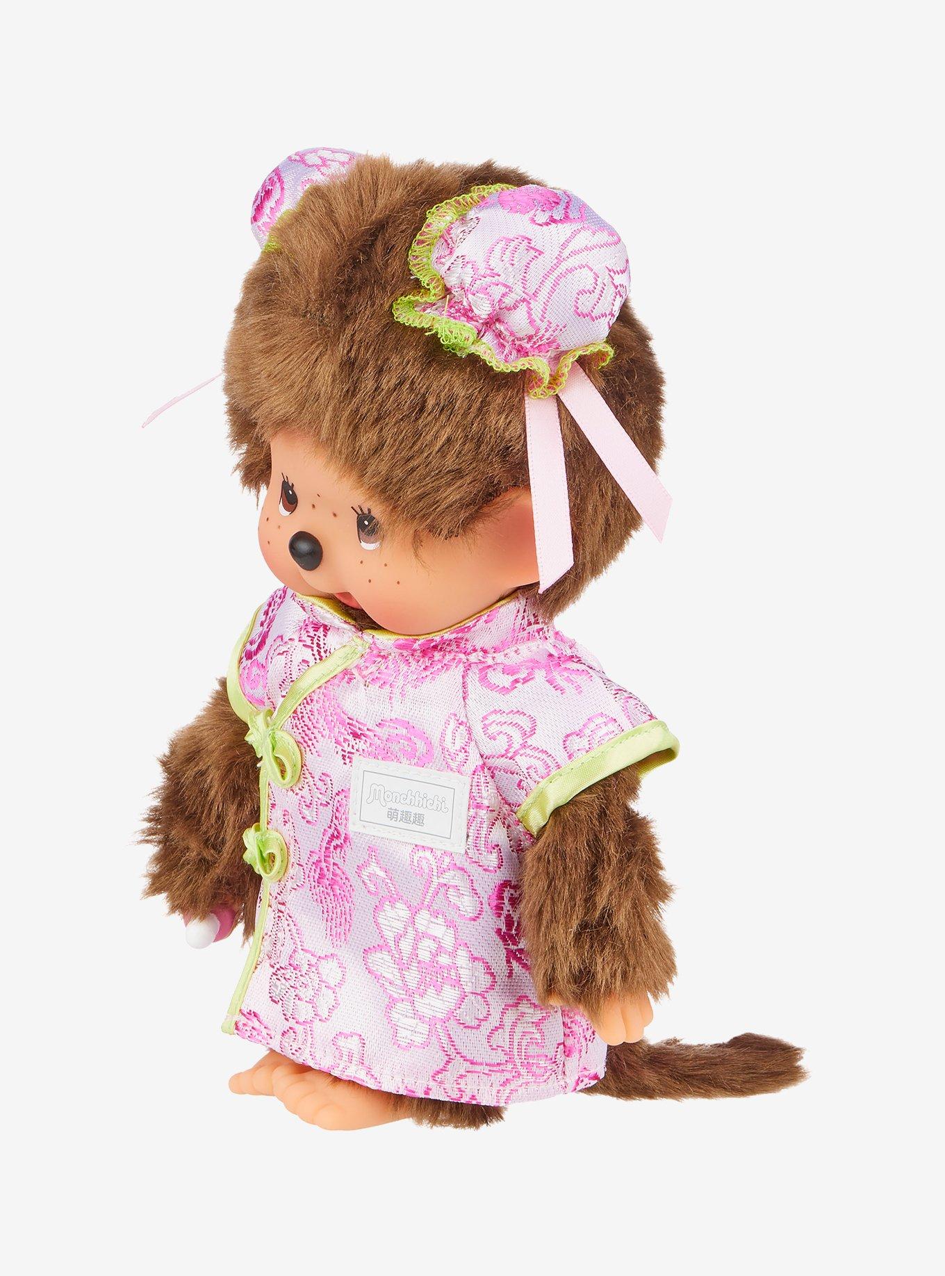 Monchhichi Traditional Chinese Dress Girl Doll, , alternate
