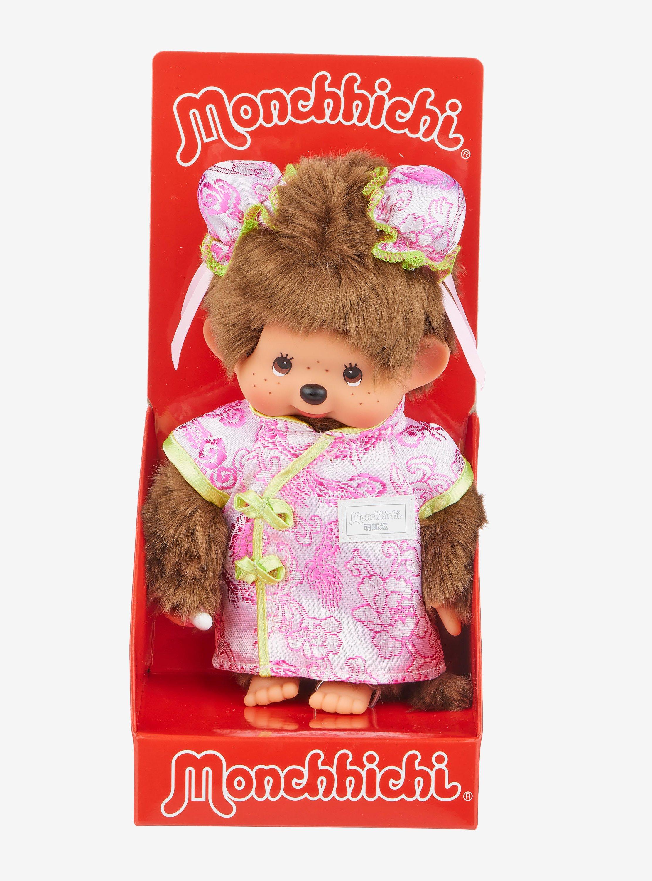 Monchhichi Traditional Chinese Dress Girl Doll, , alternate