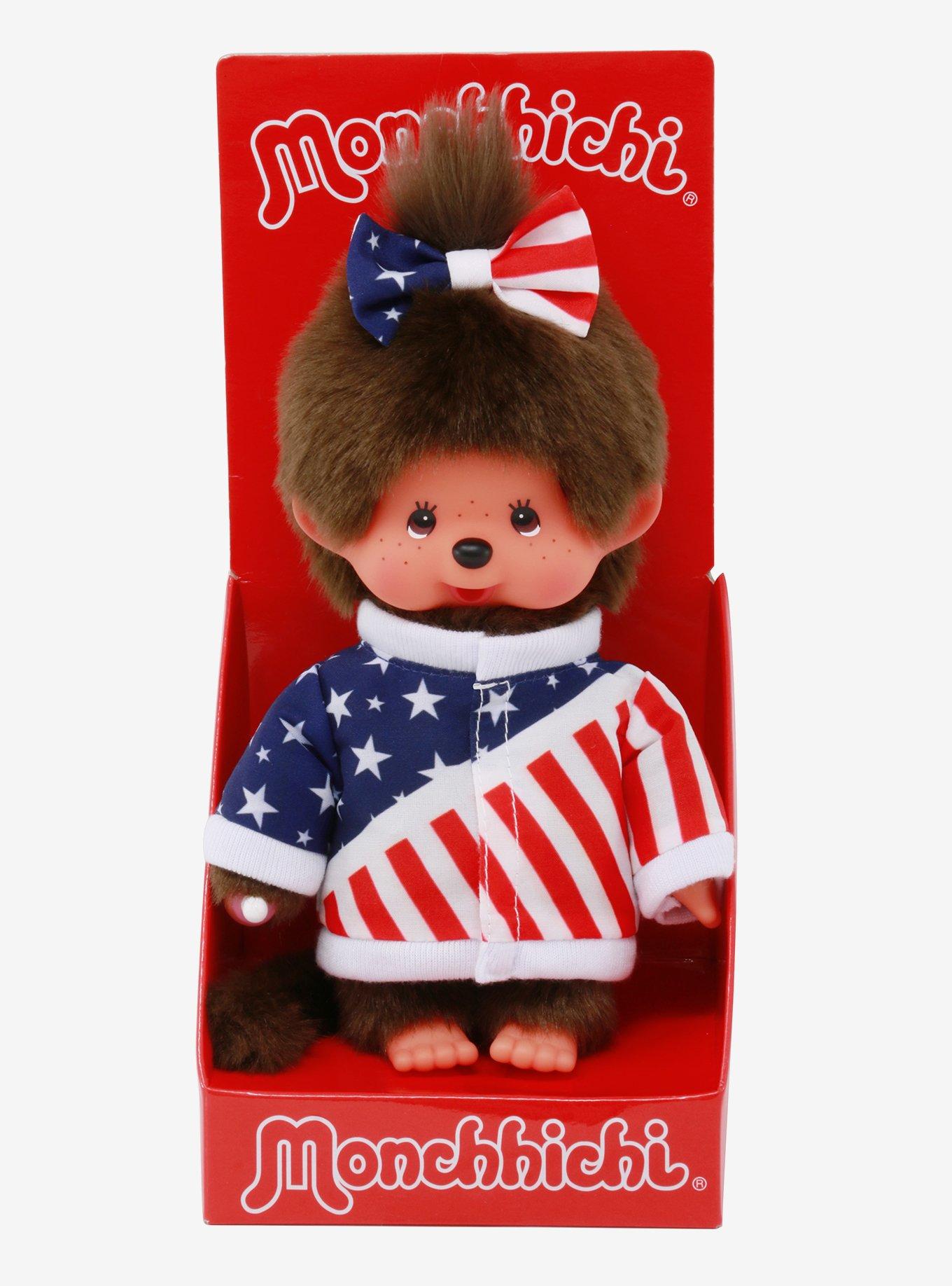 Monchhichi US Olympic Jersey Girl Doll, , alternate