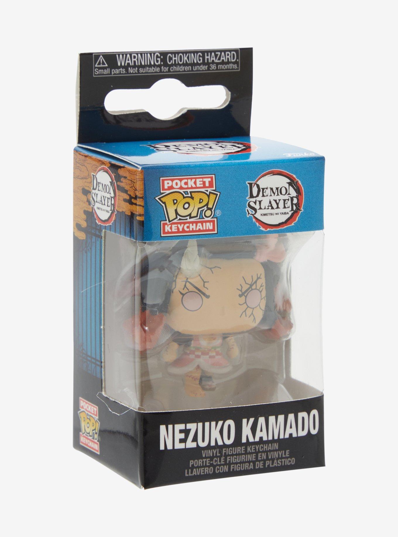 Funko Pocket Pop! Demon Slayer: Kimetsu no Yaiba Nezuko Kamado Vinyl Keychain, , alternate