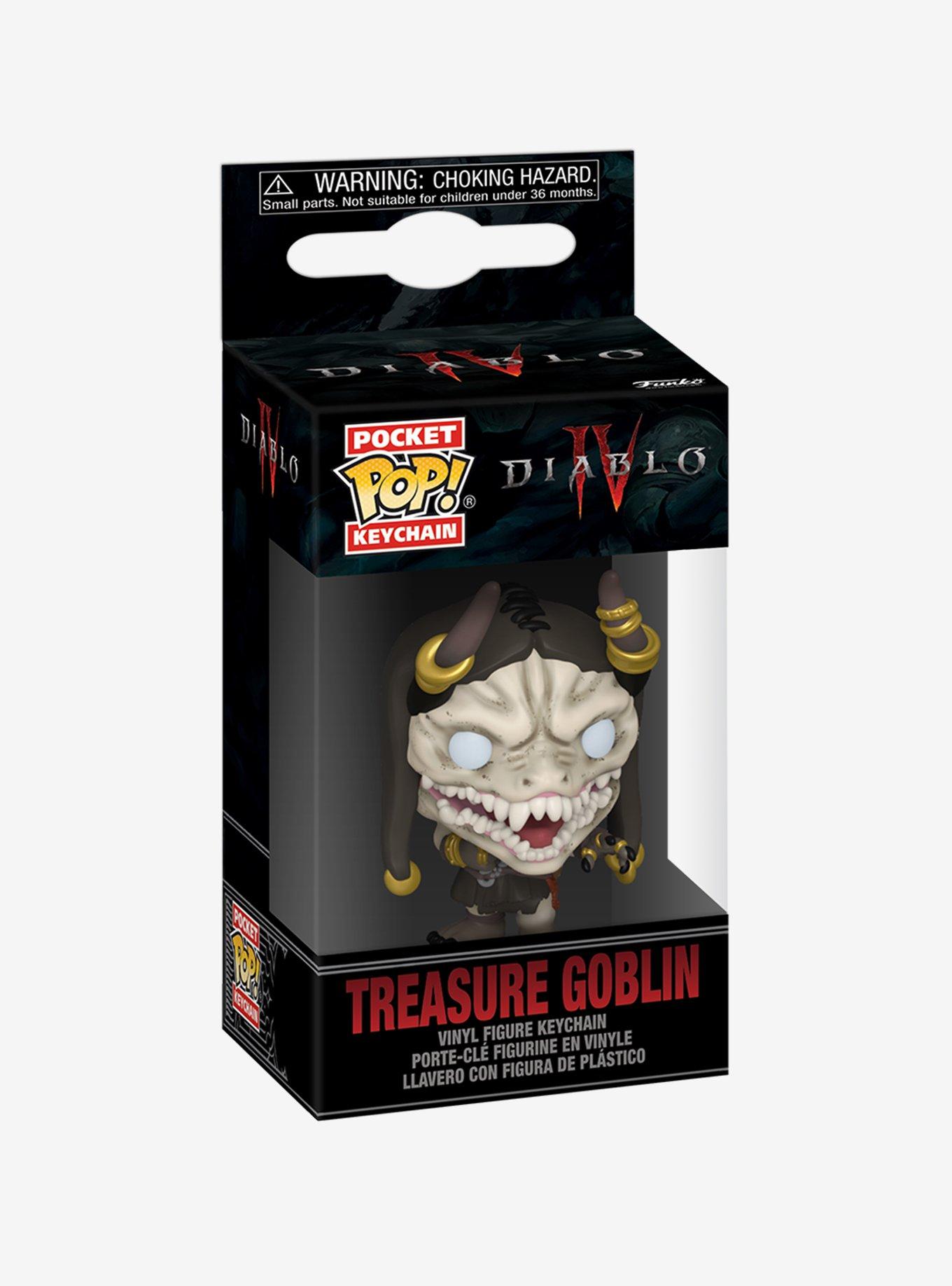Funko Pocket Pop! Diablo IV Treasure Goblin Vinyl Keychain, , hi-res