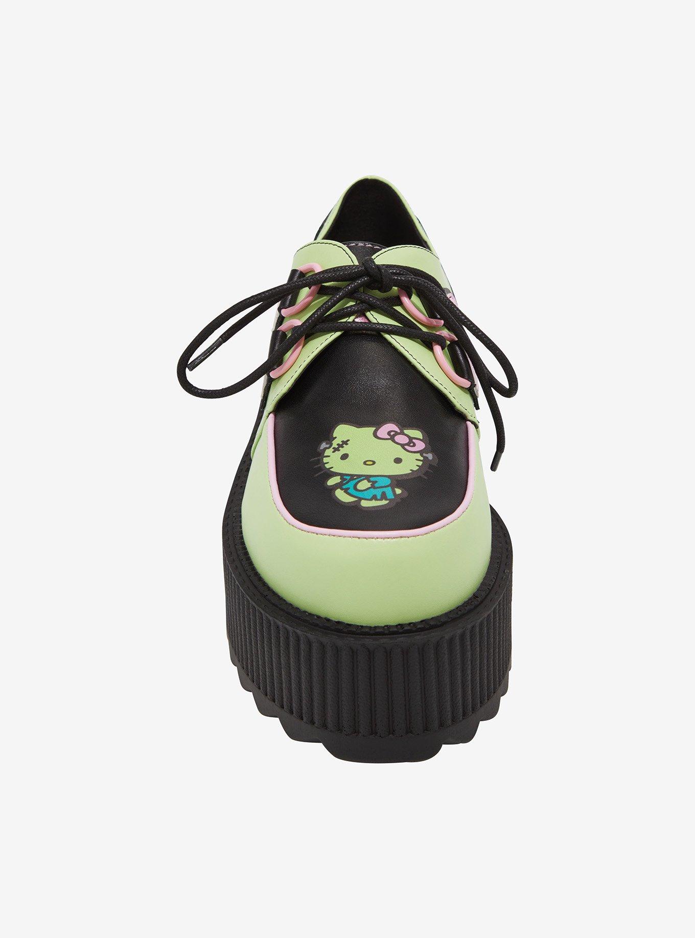Hello Kitty And Friends X YRU Frankie Hello Kitty Platform Creepers, MULTI, alternate
