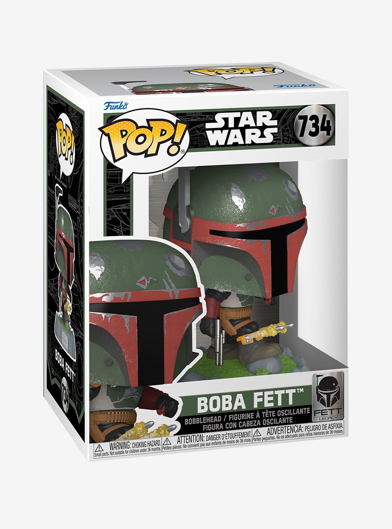 Funko Star Wars Pop! Boba Fett Vinyl Bobble-Head Figure, , hi-res