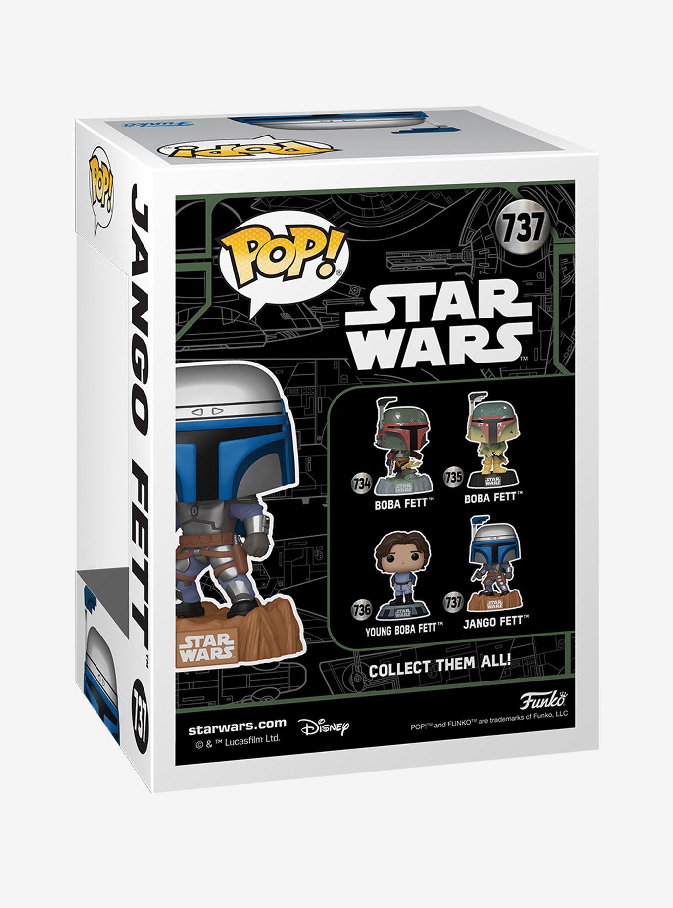 Funko Star Wars Pop! Jango Fett Vinyl Bobble-Head Figure, , alternate