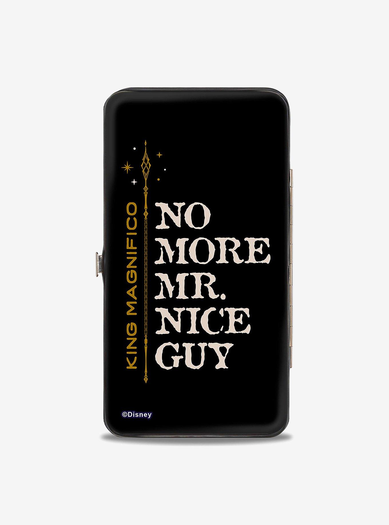 Disney Wish King Magnifico No More Mr Nice Guy Hinged Wallet, , hi-res