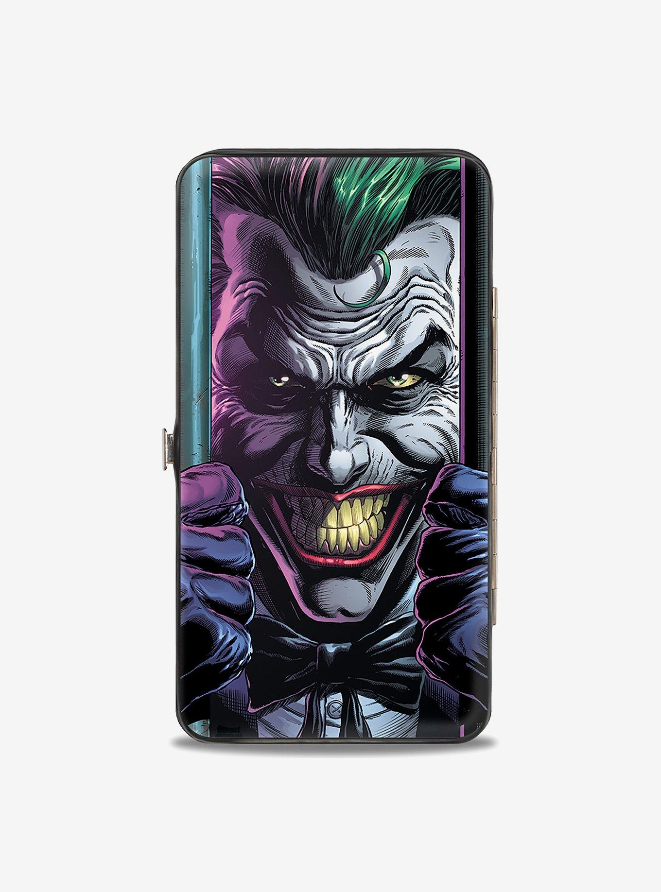 DC Comics Batman Vs Joker Three Jokers Behind Bars Hinged Wallet, , alternate