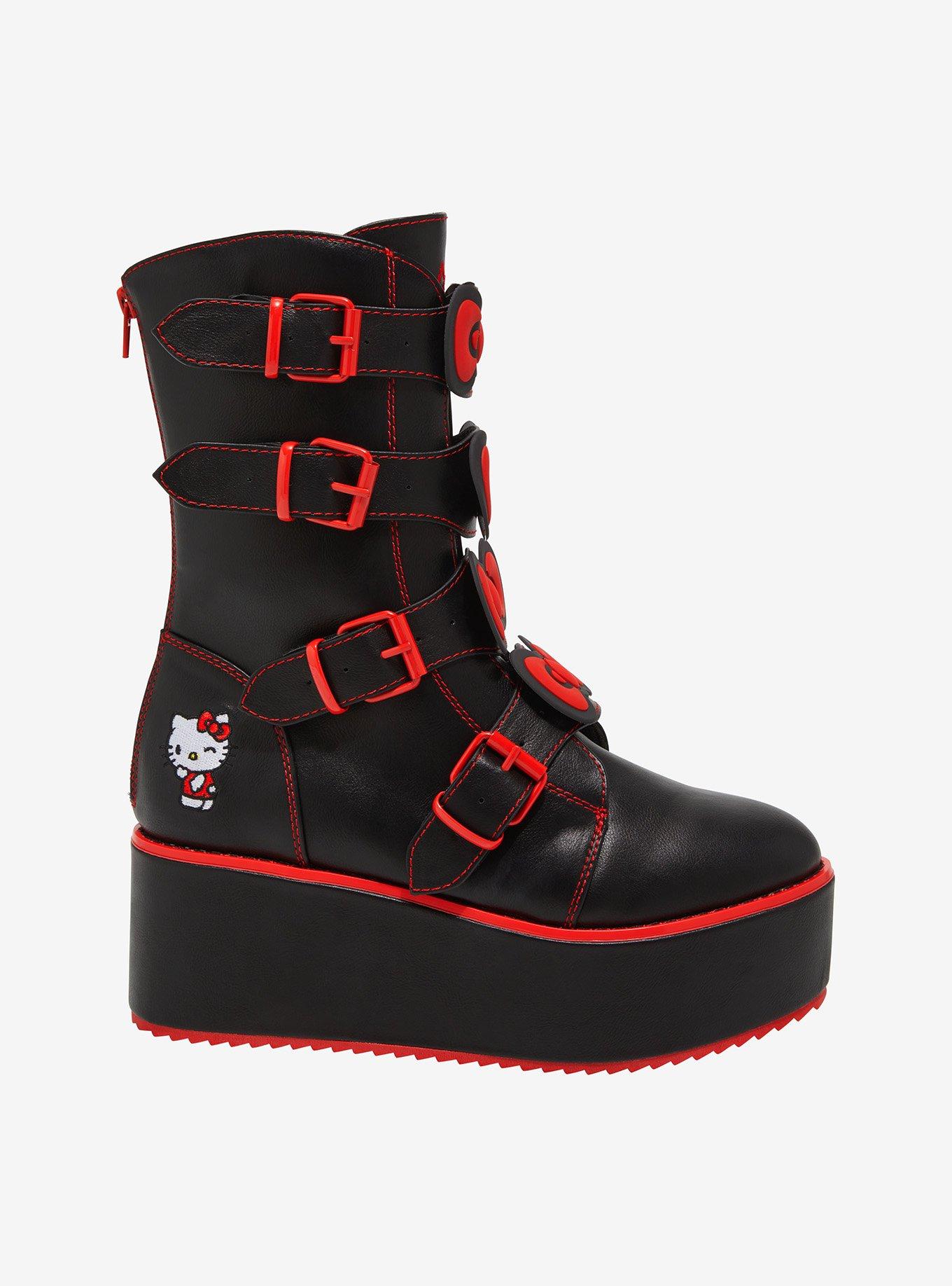 Hello Kitty And Friends X YRU Dominion Hello Kitty Platform Boots, , hi-res