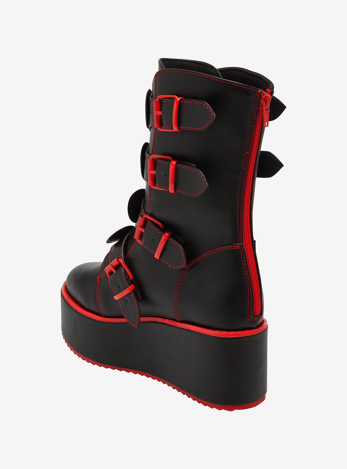 Hello Kitty And Friends X YRU Dominion Hello Kitty Platform Boots, MULTI, alternate