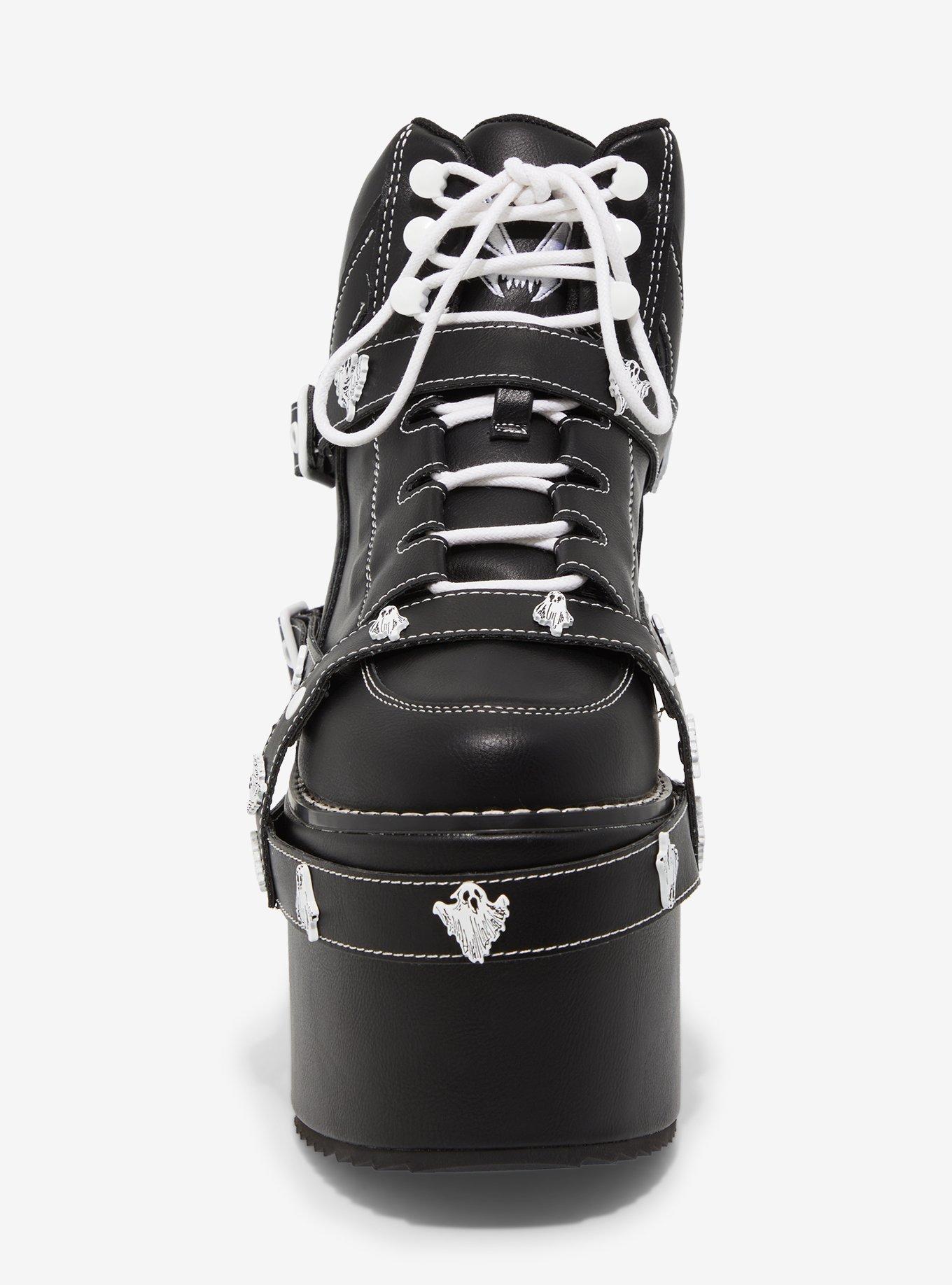 YRU Ghost Bow Platform Sneakers