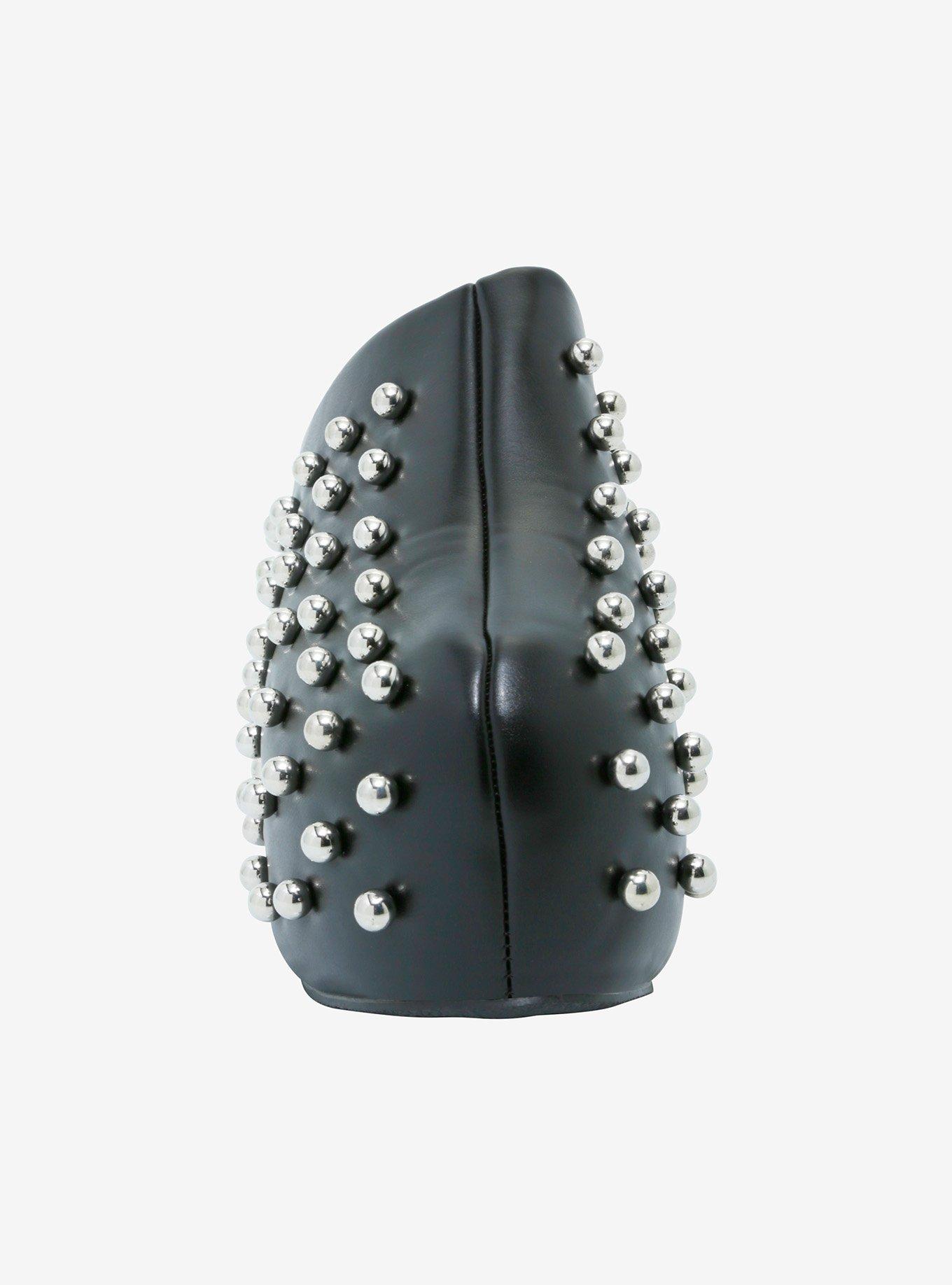 Azalea Wang Black Sphere Studded Clogs, MULTI, alternate