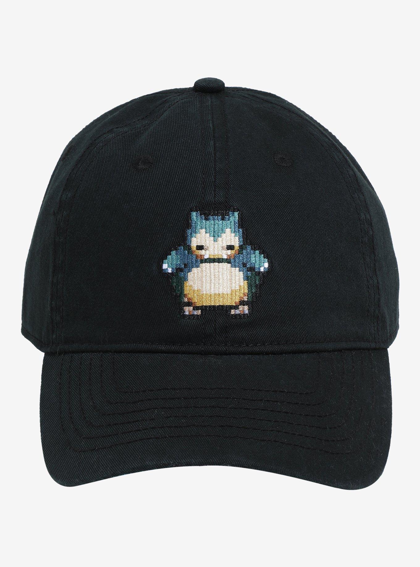 Pokémon Snorlax Pixel Portrait Ball Cap - BoxLunch Exclusive, , alternate