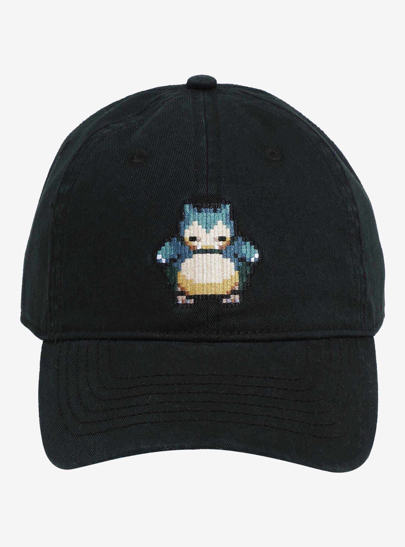 Pokémon Snorlax Pixel Portrait Ball Cap - BoxLunch Exclusive, , hi-res