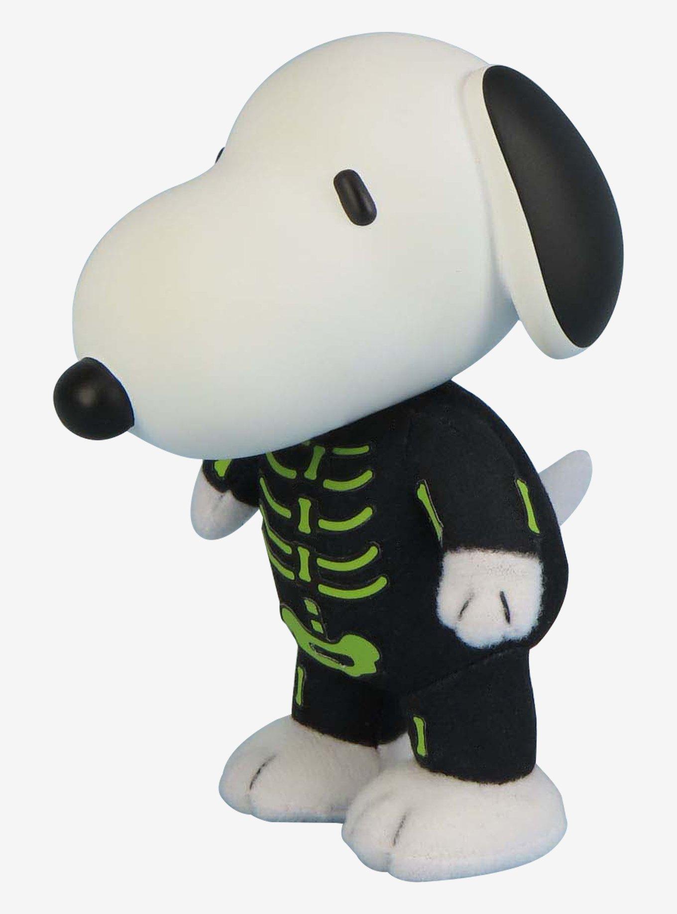 Peanuts FigureKey Snoopy Skeleton Plush Figure, , hi-res