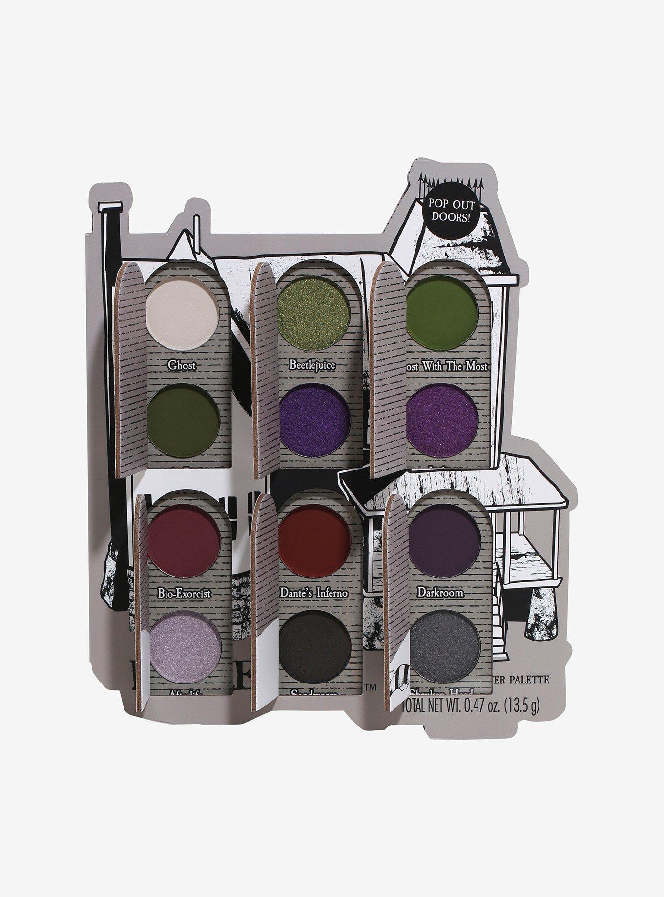 Beetlejuice Maitland House Eyeshadow & Highlighter Palette, , alternate
