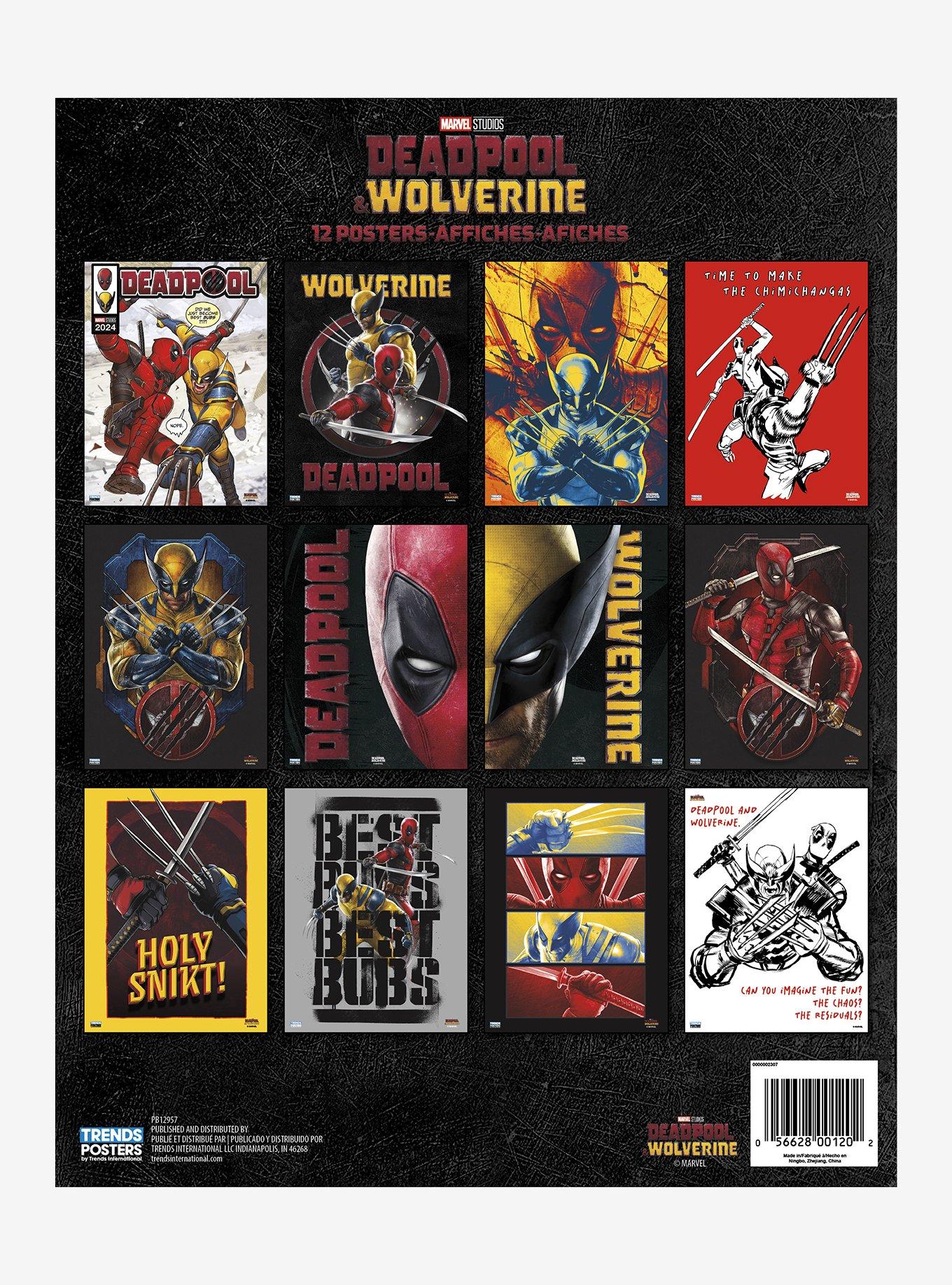 Marvel Deadpool & Wolverine Poster Book, , hi-res