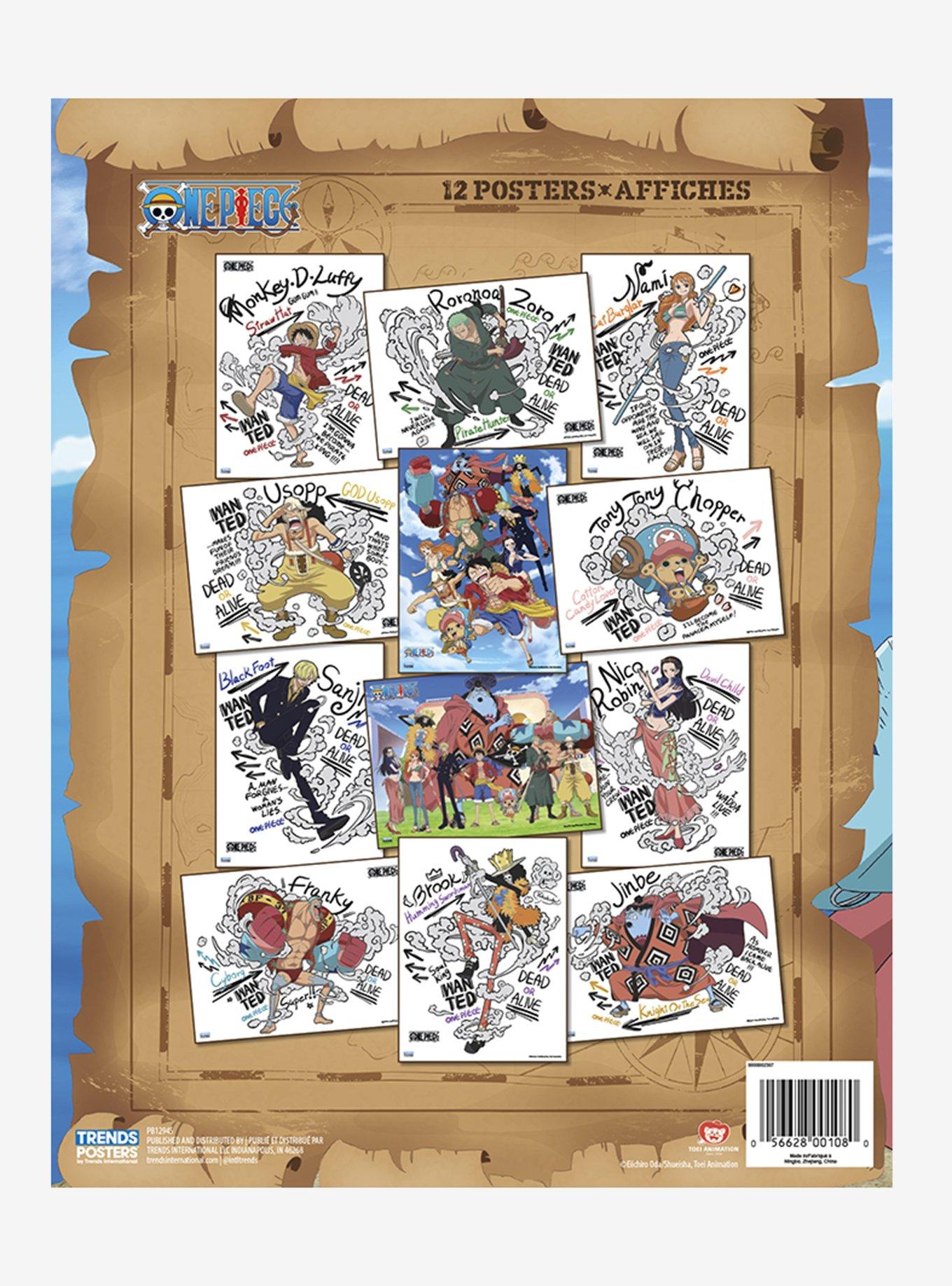 One Piece Poster Book, , alternate