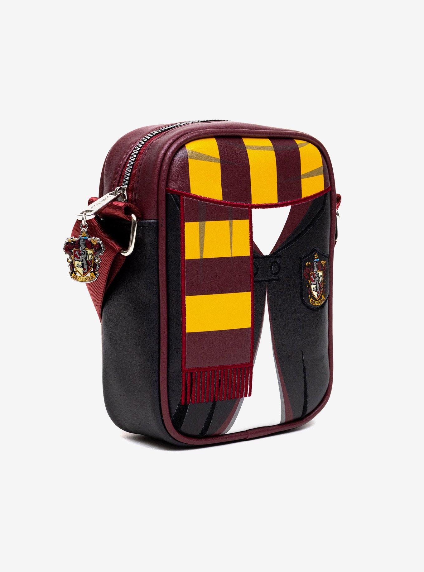 Harry Potter Hogwarts Gryffindor Uniform Embroidered Crossbody Bag, , alternate