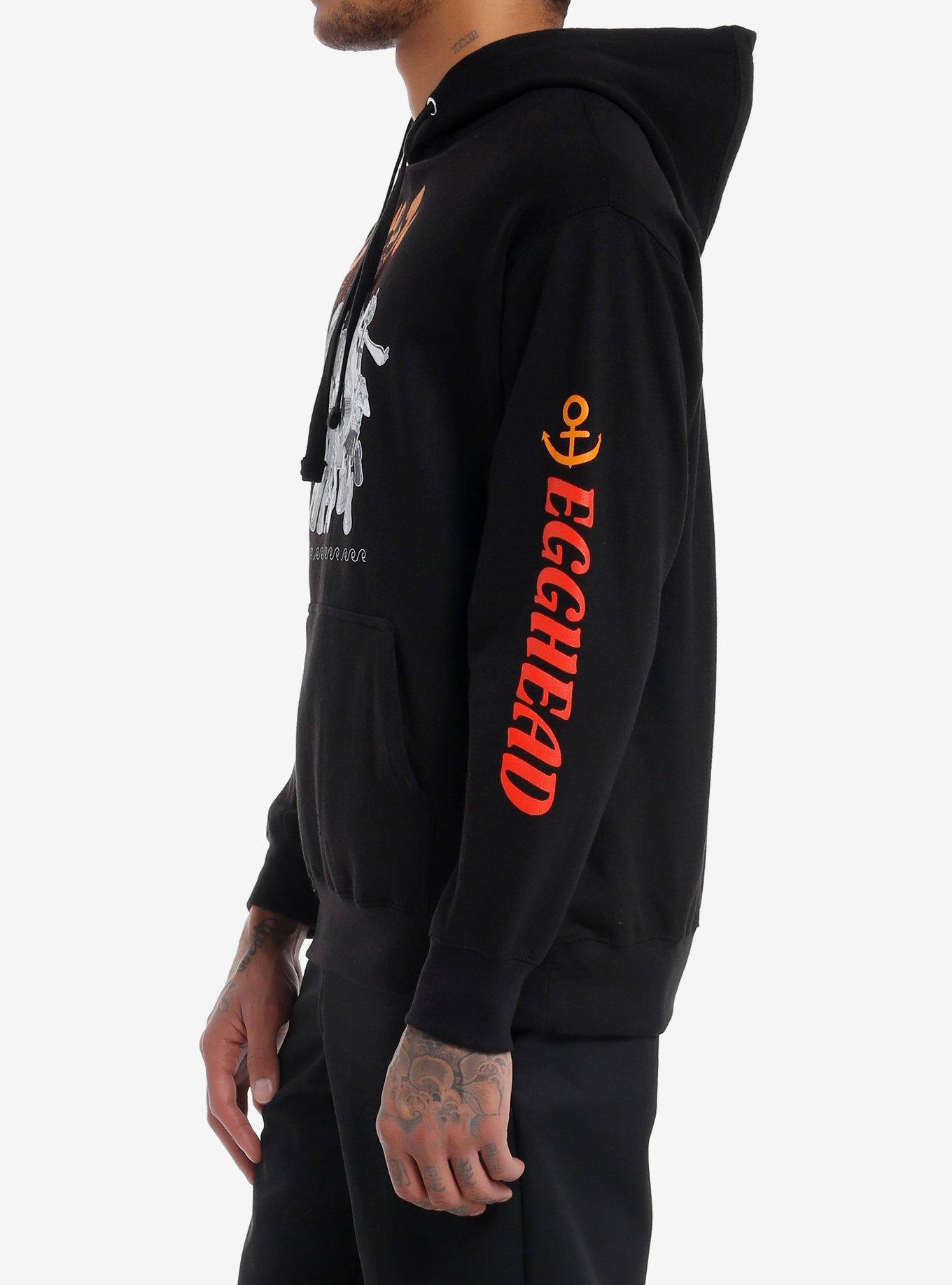 One Piece Egghead Group Tonal Hoodie, BLACK, alternate