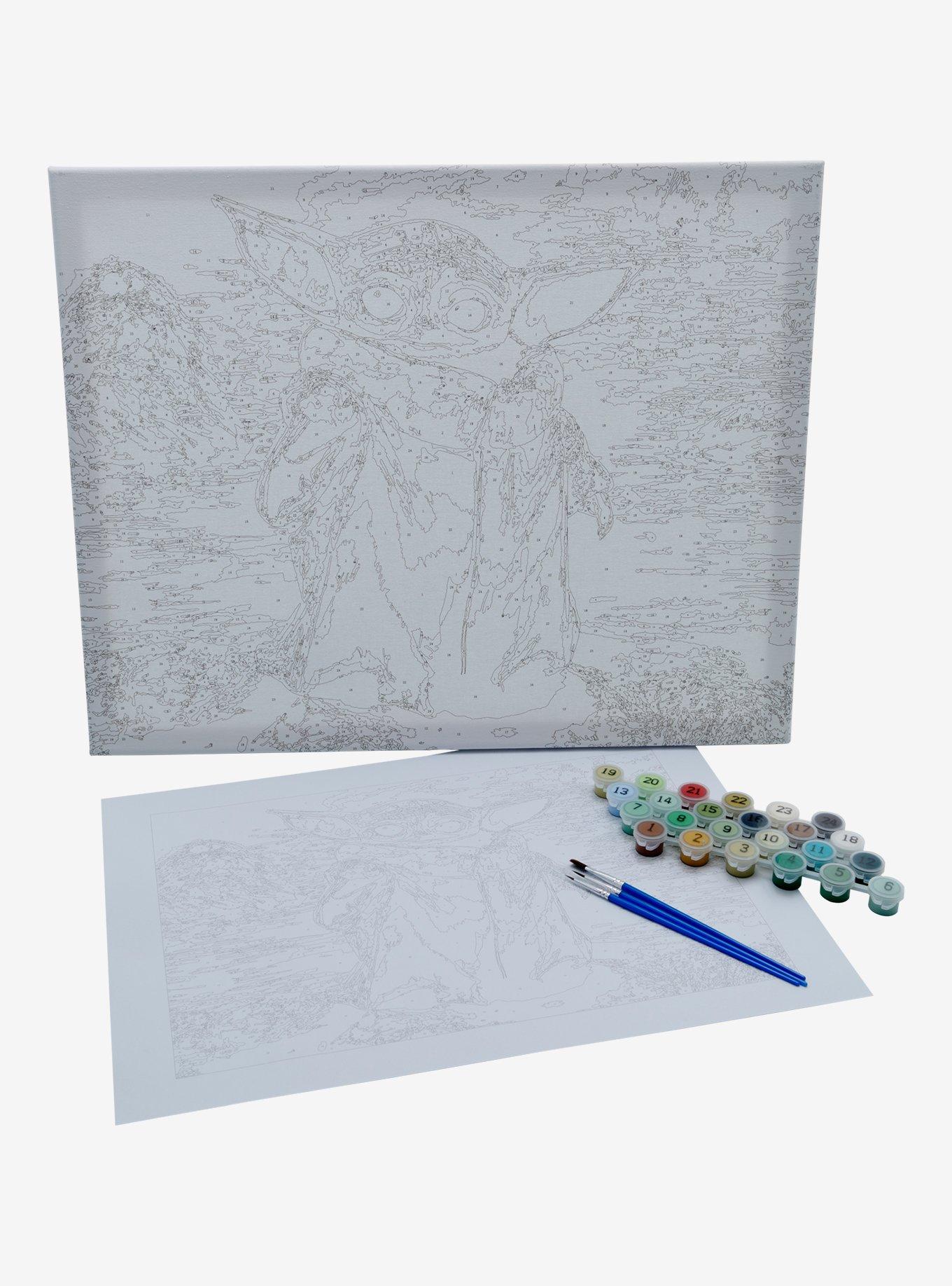 Star Wars The Mandalorian Grogu Art By Numbers Paint Kit, , hi-res
