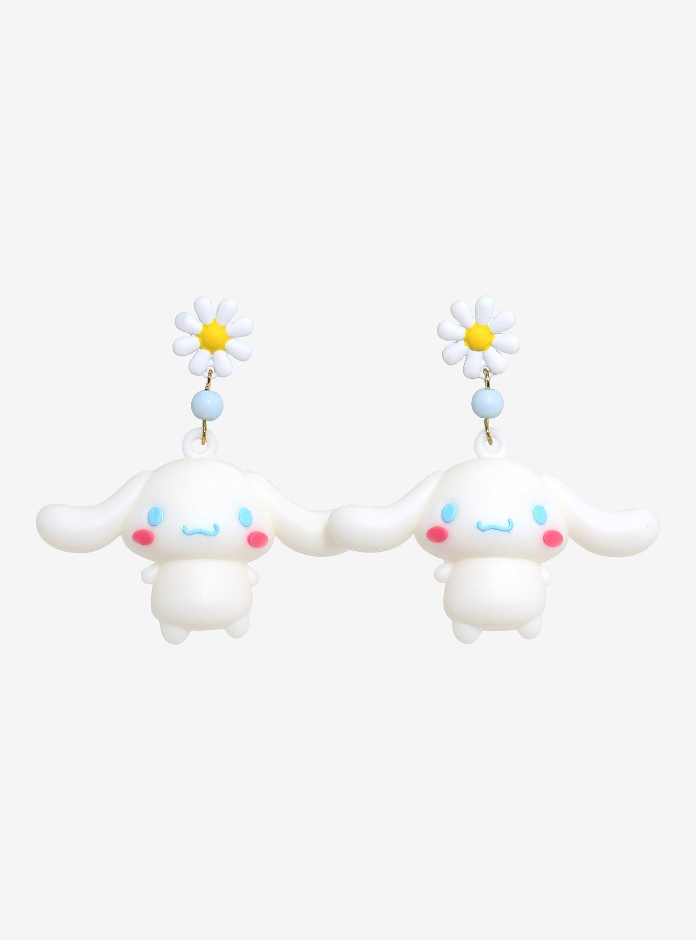 Sanrio Cinnamoroll Daisy Charm Earrings - BoxLunch Exclusive, , alternate