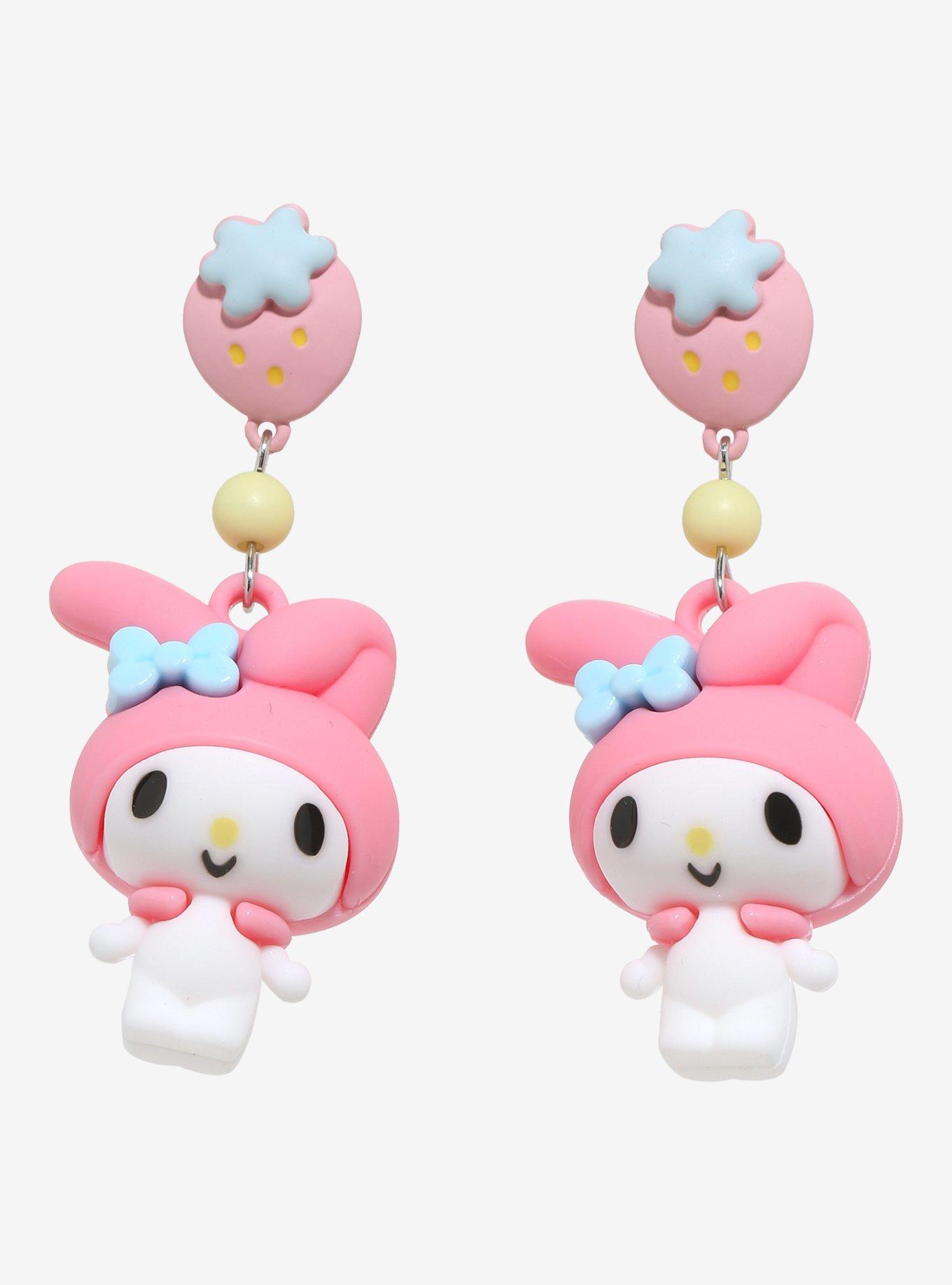 Sanrio My Melody Strawberry Charm Earrings - BoxLunch Exclusive