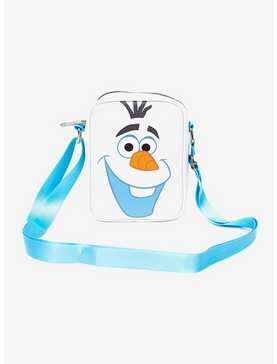 Disney Frozen Olaf Smiling Face Character Close Up Crossbody Bag, , hi-res