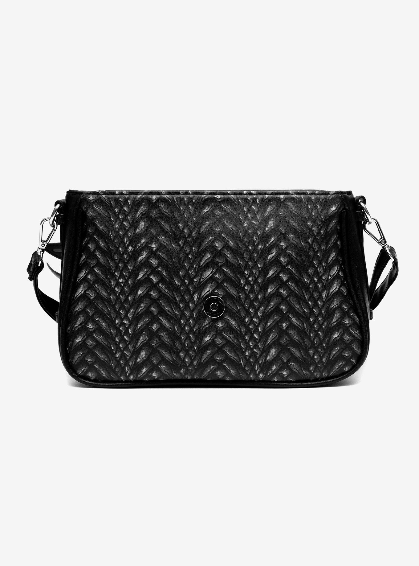 Game of Thrones The Dragon Awakens Dragon Wing Fold Over Crossbody Bag, , alternate