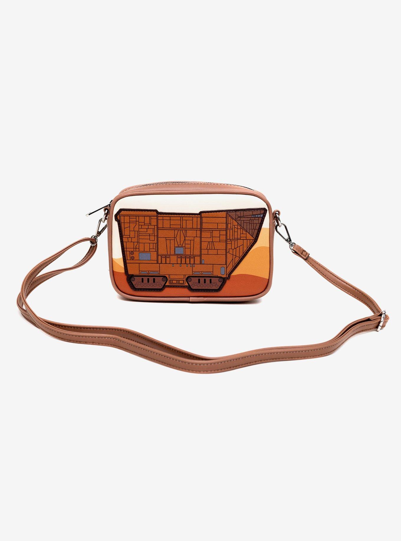 Star Wars Jawa Sandcrawler and Jawa Pose Crossbody Bag