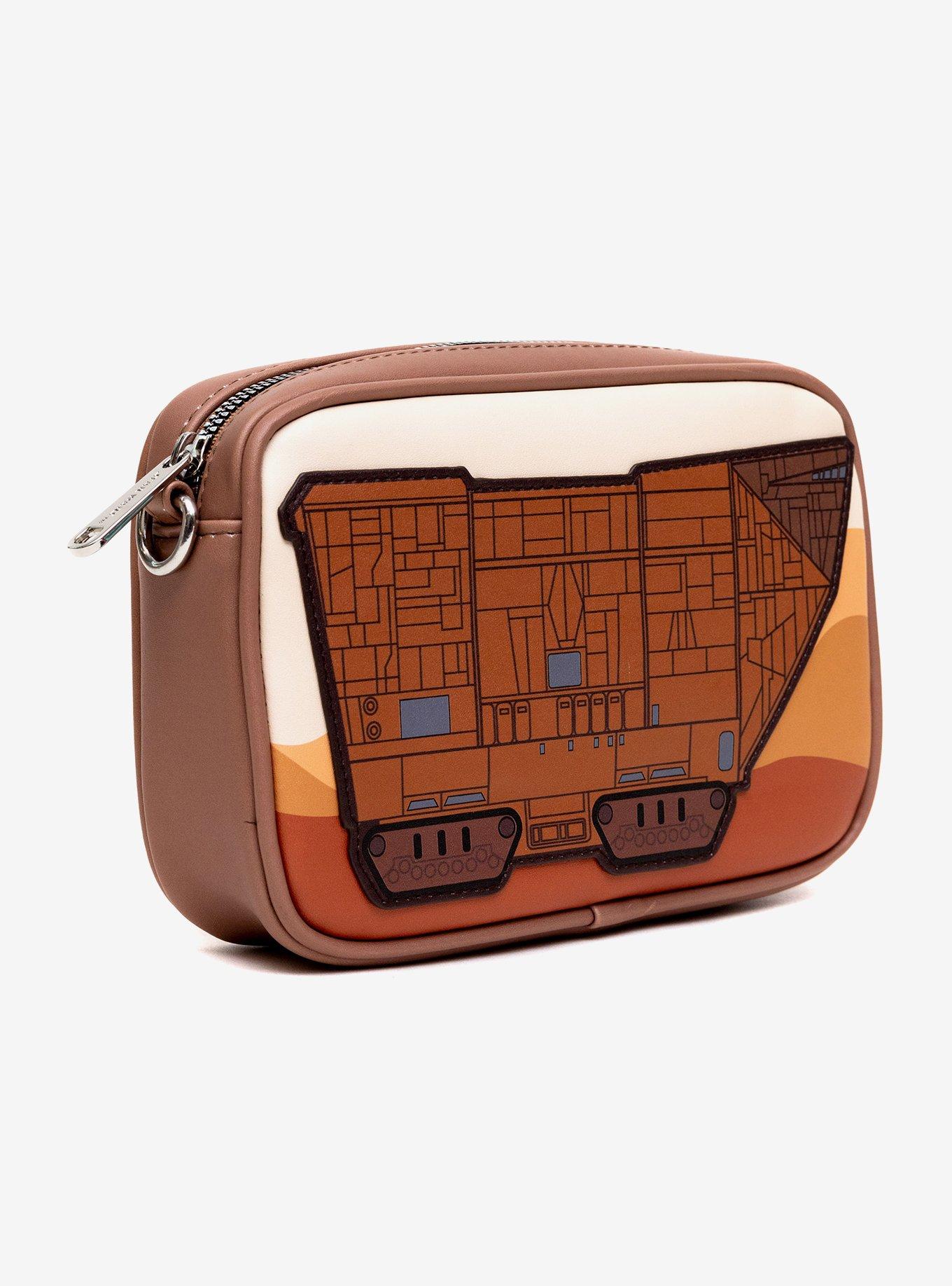 Star Wars Jawa Sandcrawler and Jawa Pose Crossbody Bag