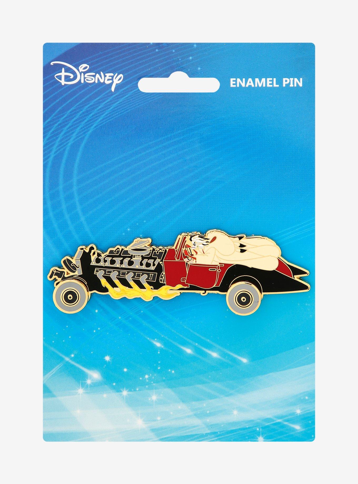 Disney 101 Dalmatians Cruella de Vil Car Enamel Pin - BoxLunch Exclusive, , hi-res