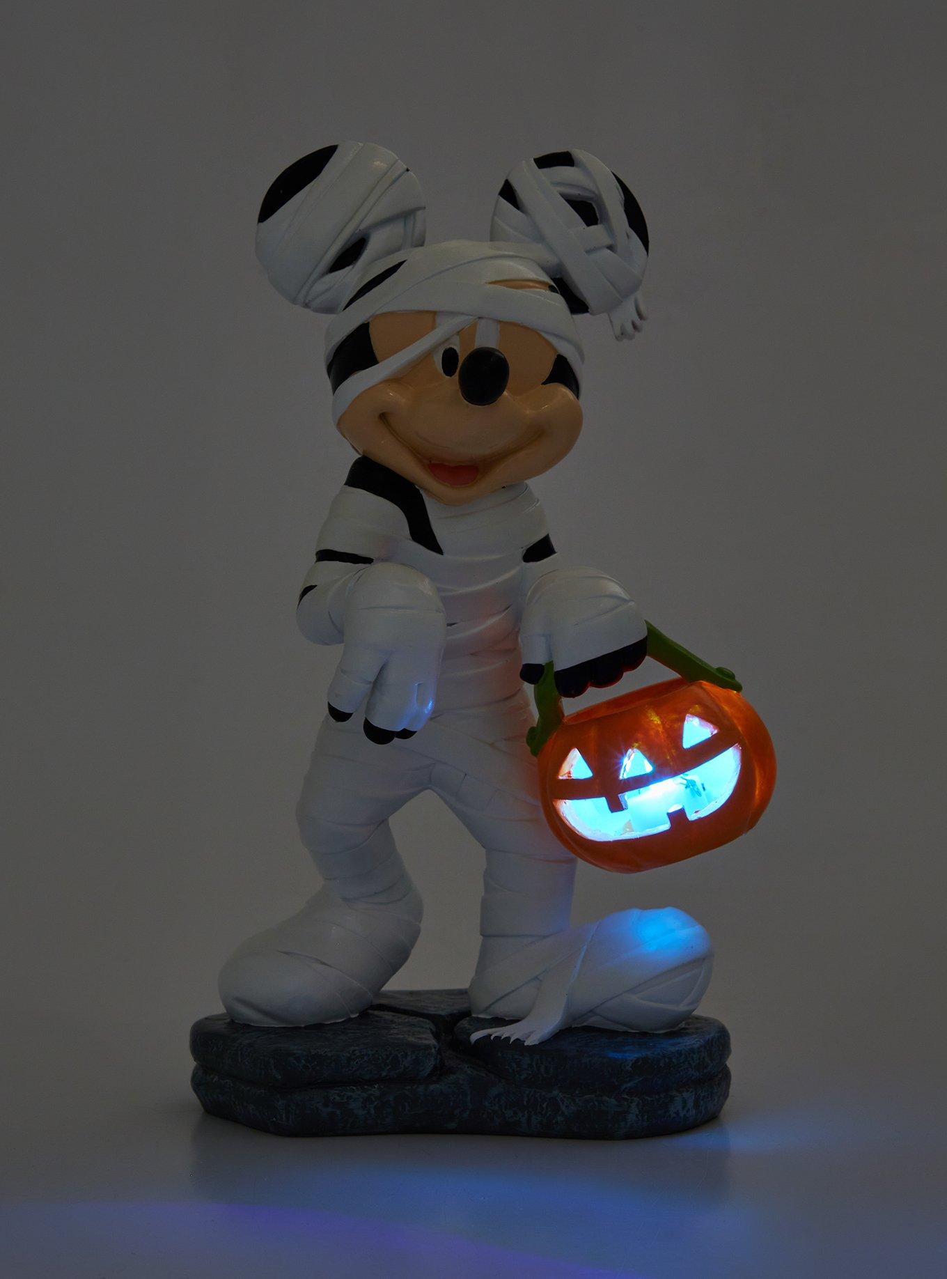 Disney Mickey Mouse Halloween Mummy Light-Up Garden Statue