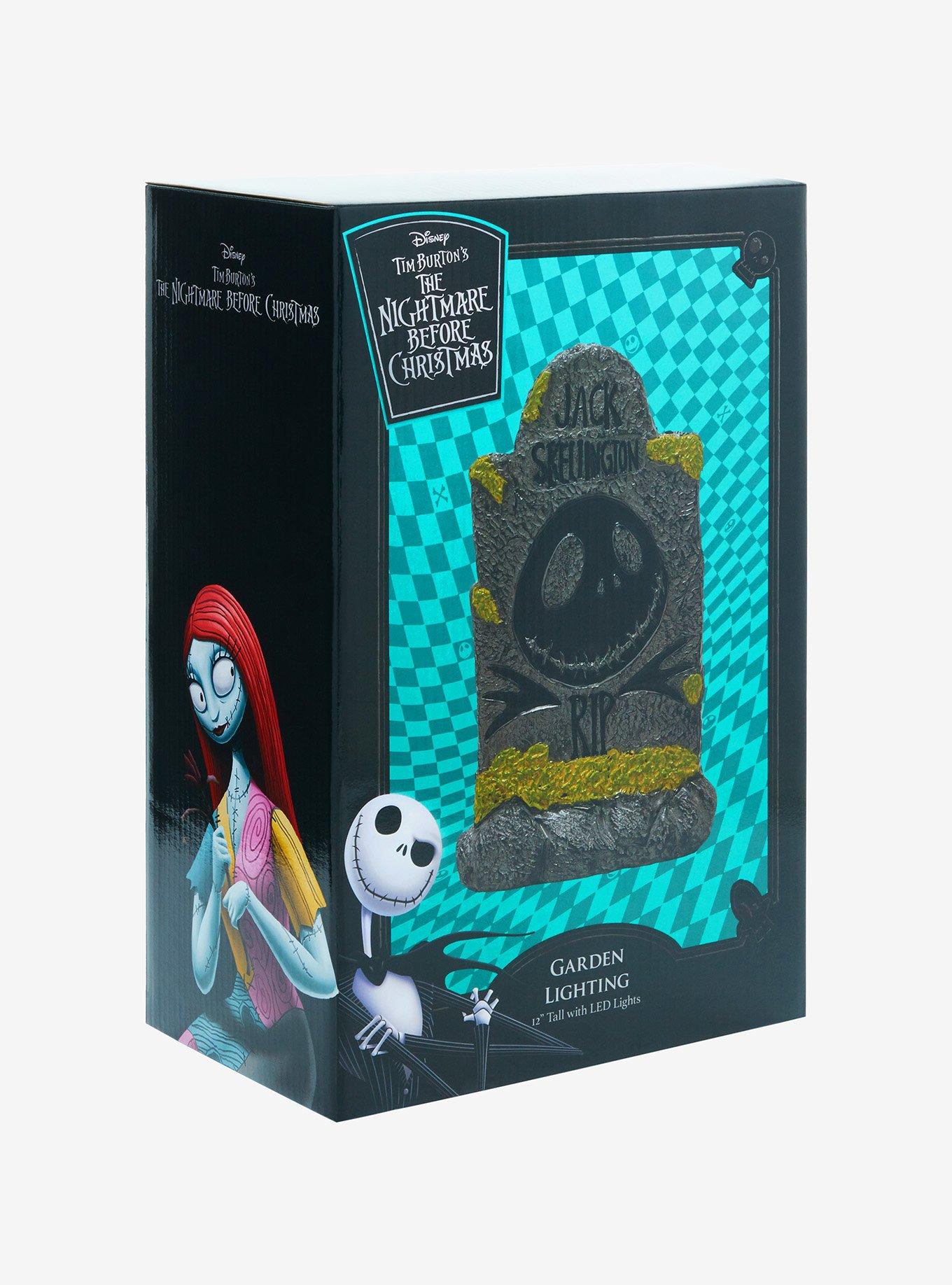 The Nightmare Before Christmas Jack Skellington Tombstone LED Garden Light, , alternate