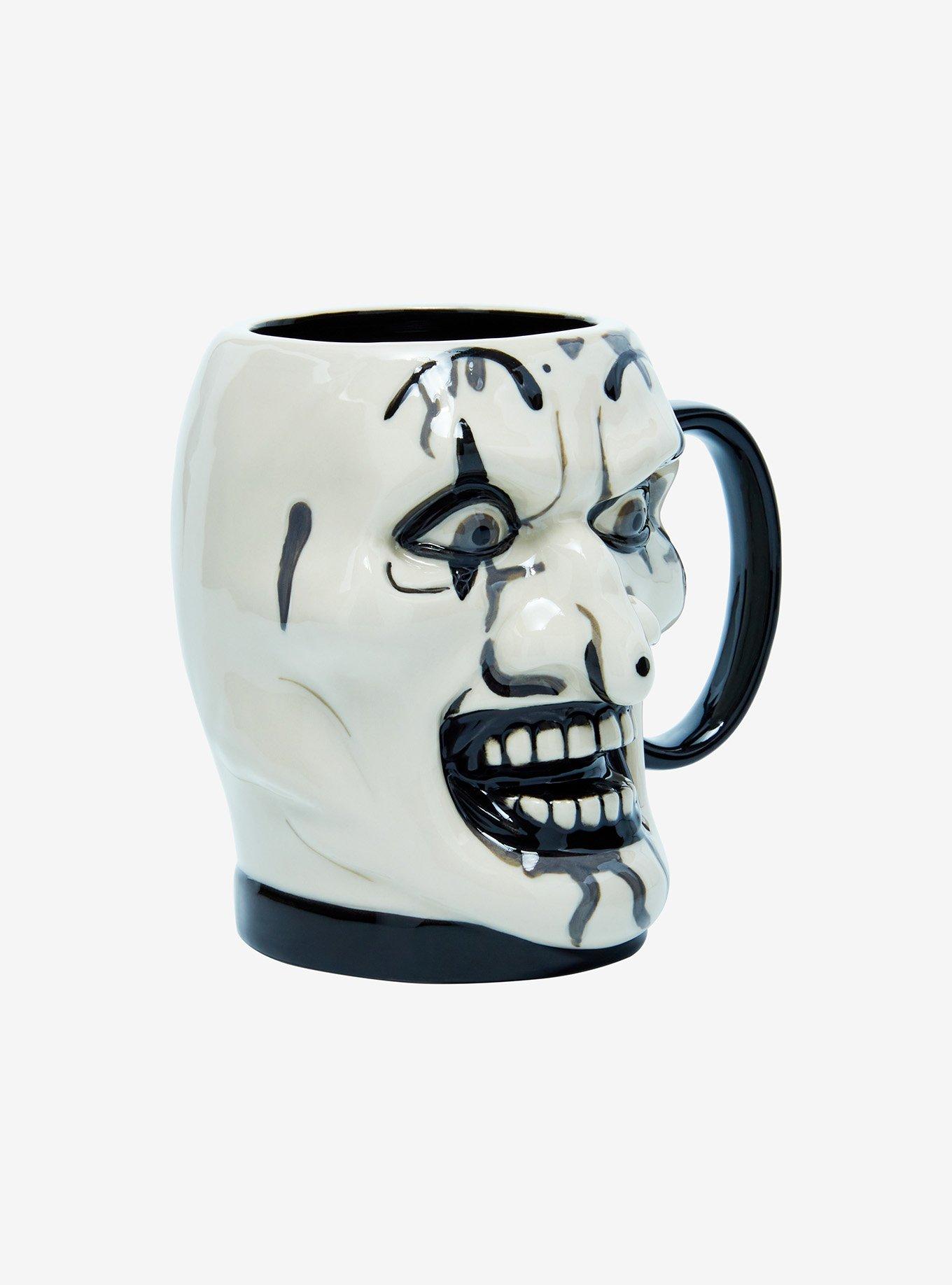 Terrifier Art The Clown Figural Mug, , alternate