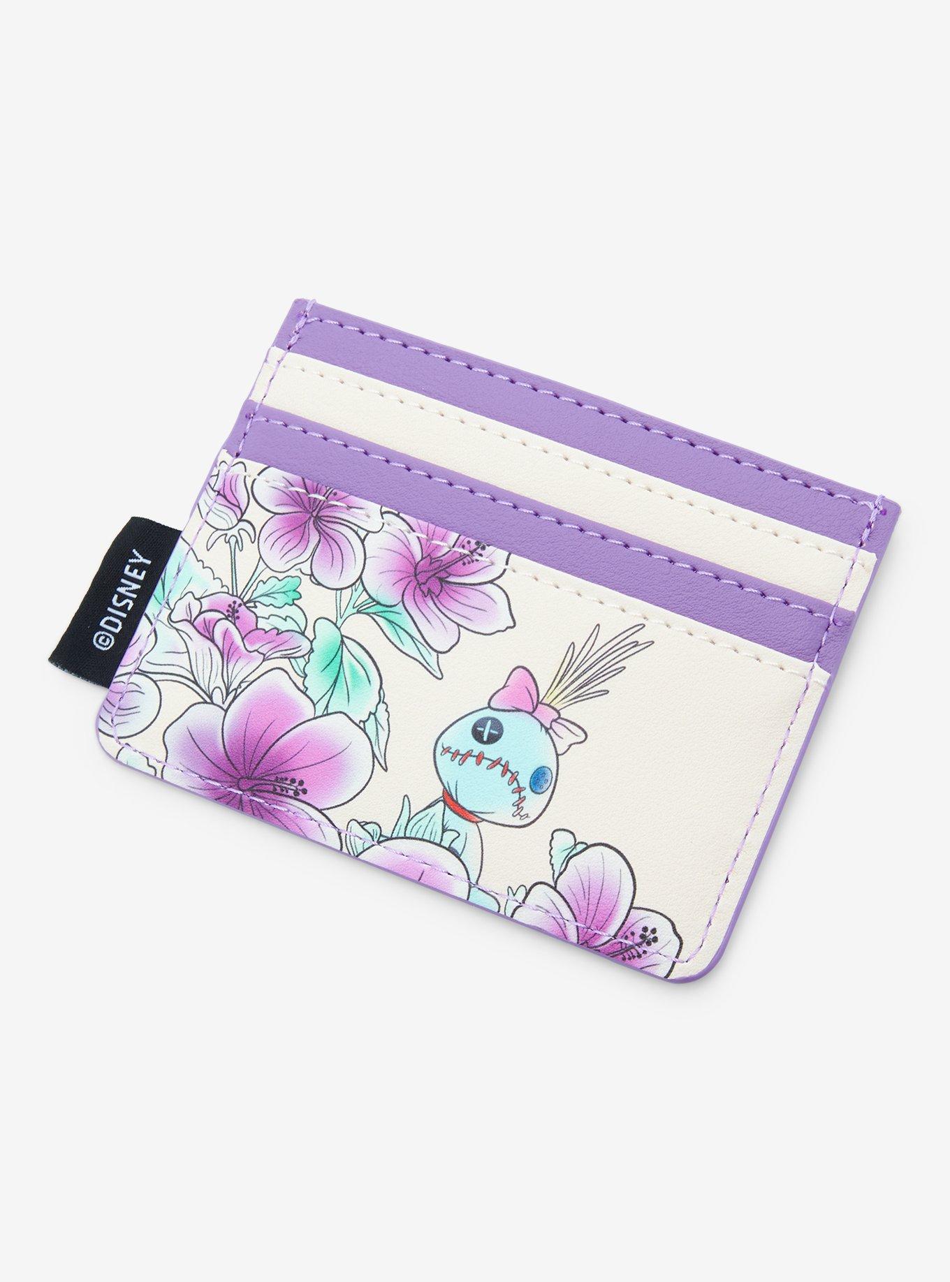 Loungefly Disney Lilo & Stitch Hibiscus Flowers Cardholder, , alternate