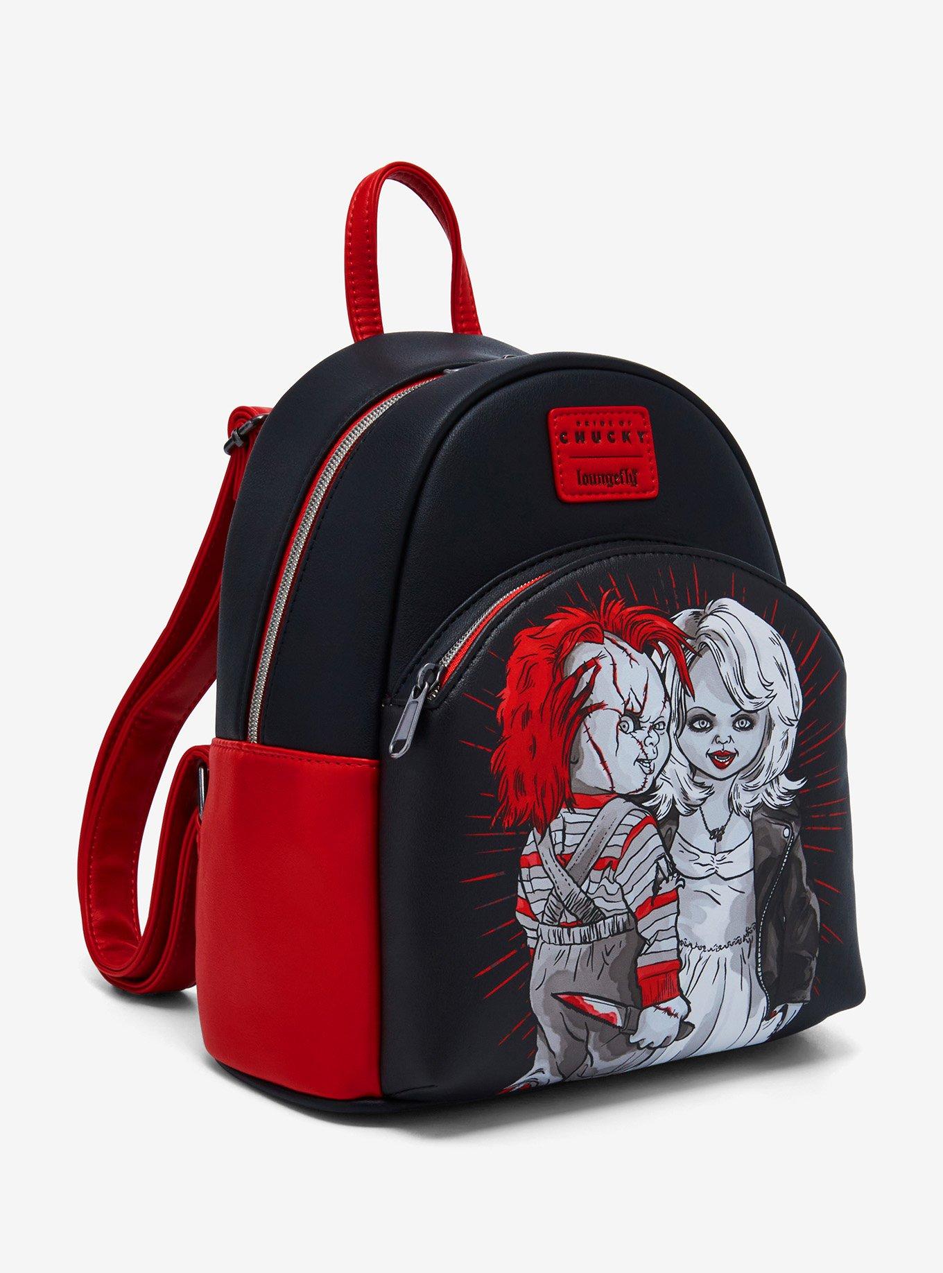 Loungefly Child's Play Chucky & Tiffany Mini Backpack, , hi-res