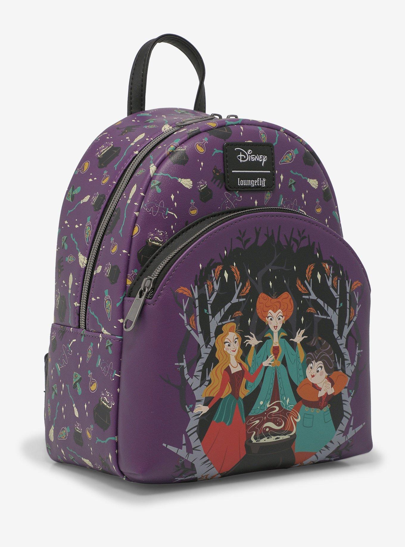 Loungefly Disney Hocus Pocus Sanderson Sisters Woods Mini Backpack, , hi-res