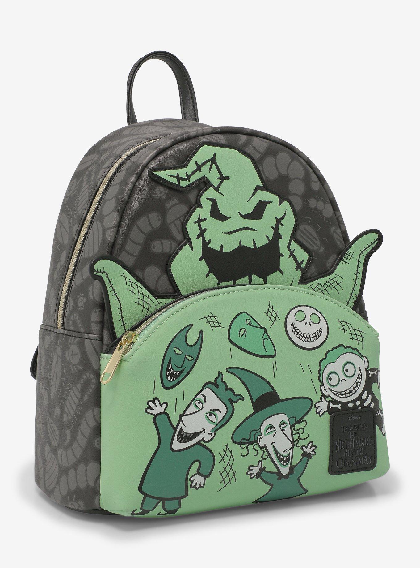 Loungefly The Nightmare Before Christmas Oogie Boogie Glow-In-The-Dark Mini Backpack, , alternate